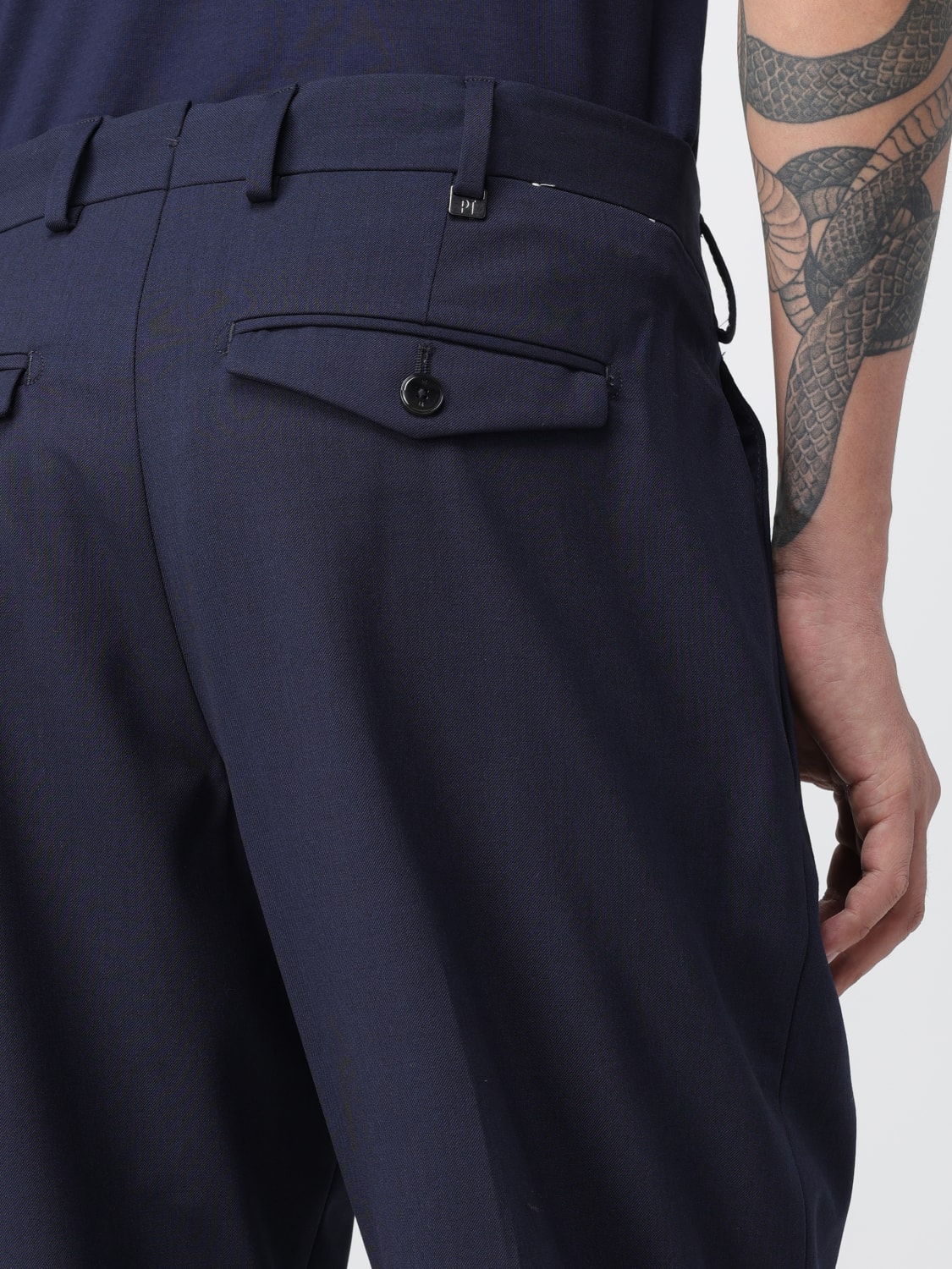 PT TORINO HOSE: Hose herren Pt Torino, Blau - Img 3