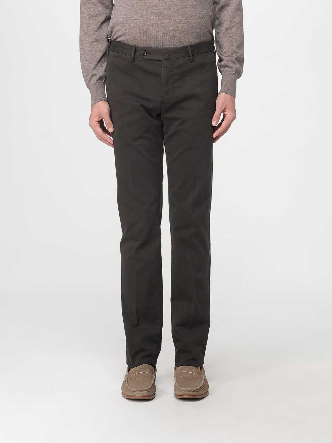 PT TORINO HOSE: Hose herren Pt Torino, Braun - Img 1