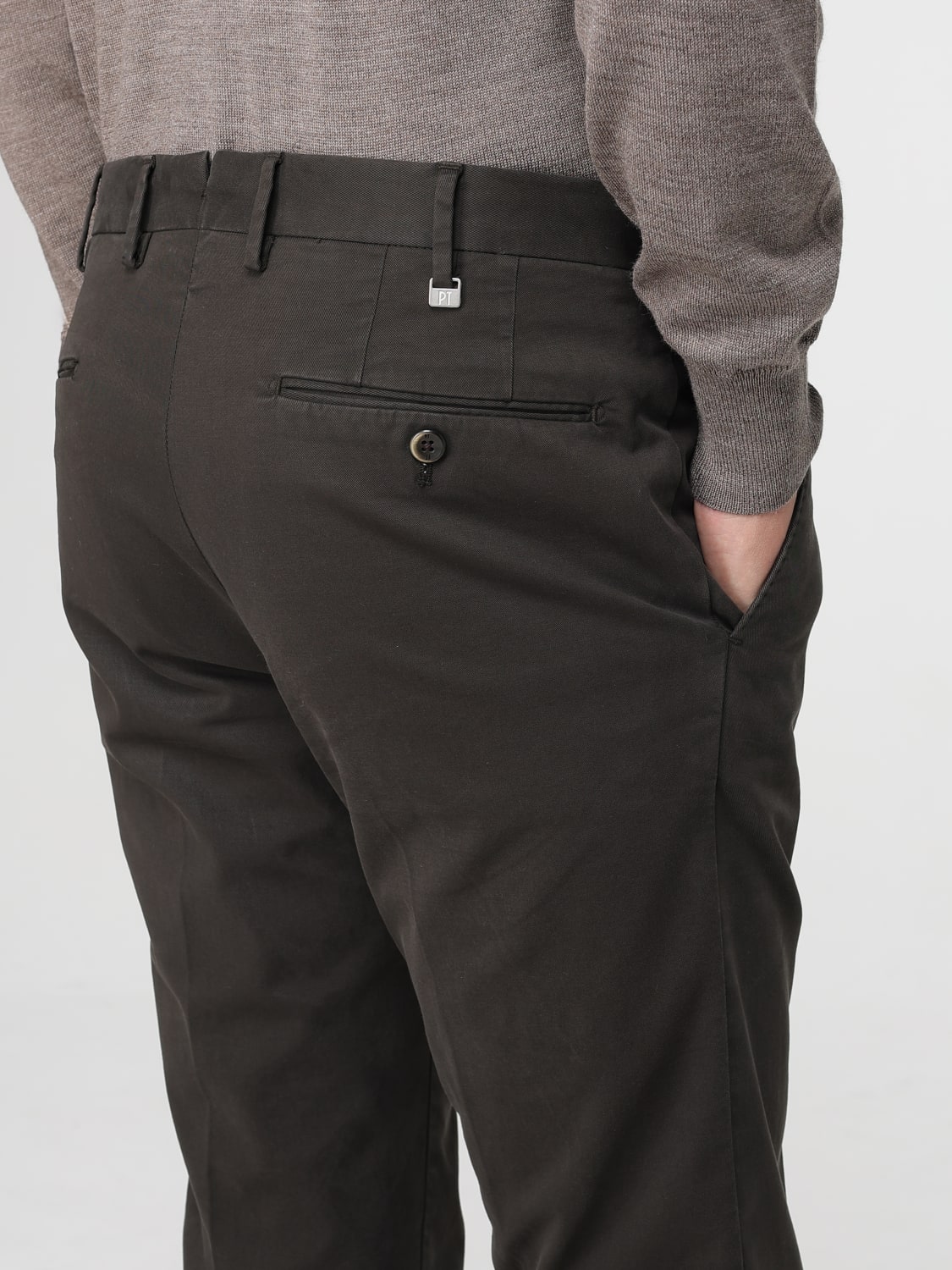 PT TORINO HOSE: Hose herren Pt Torino, Braun - Img 3