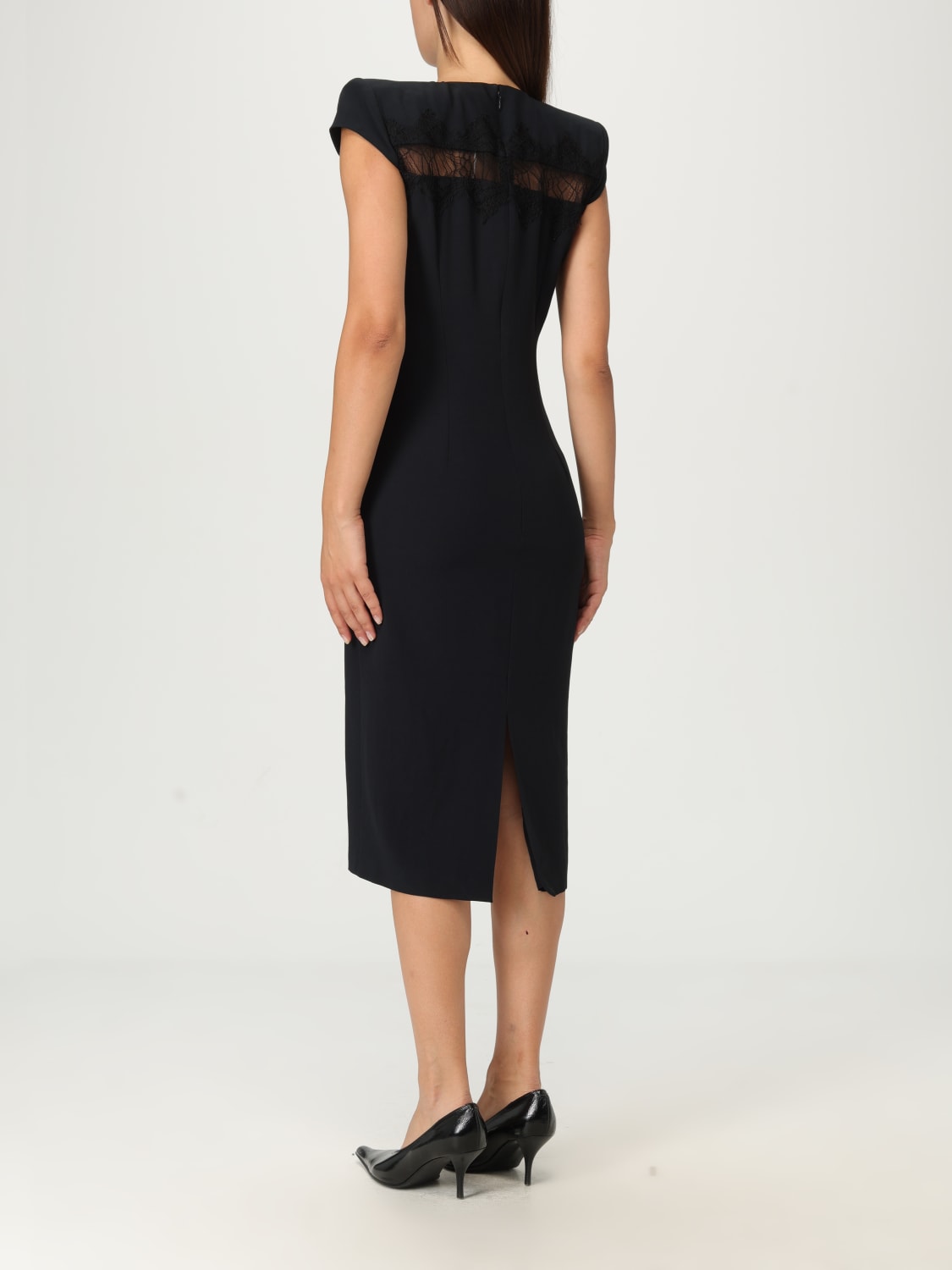 MCQUEEN DRESS: Dress woman McQueen, Black - Img 2