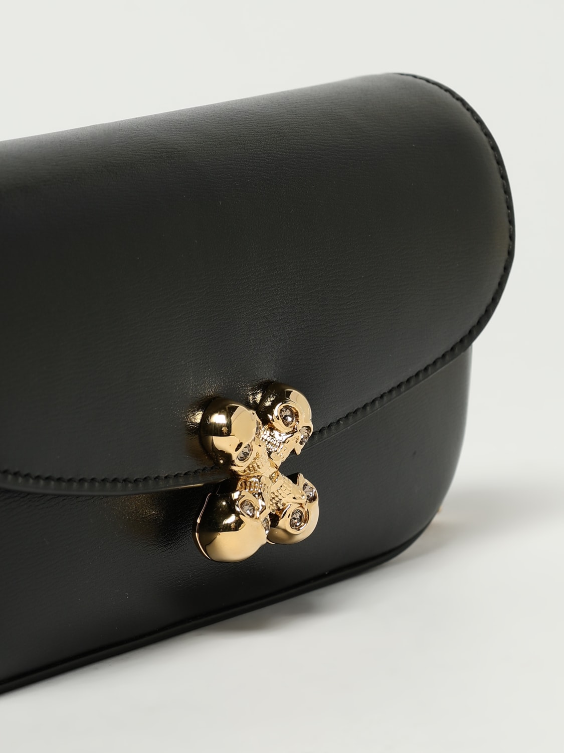 MCQUEEN MINI BAG: Crossbody bags woman McQueen, Black - Img 4