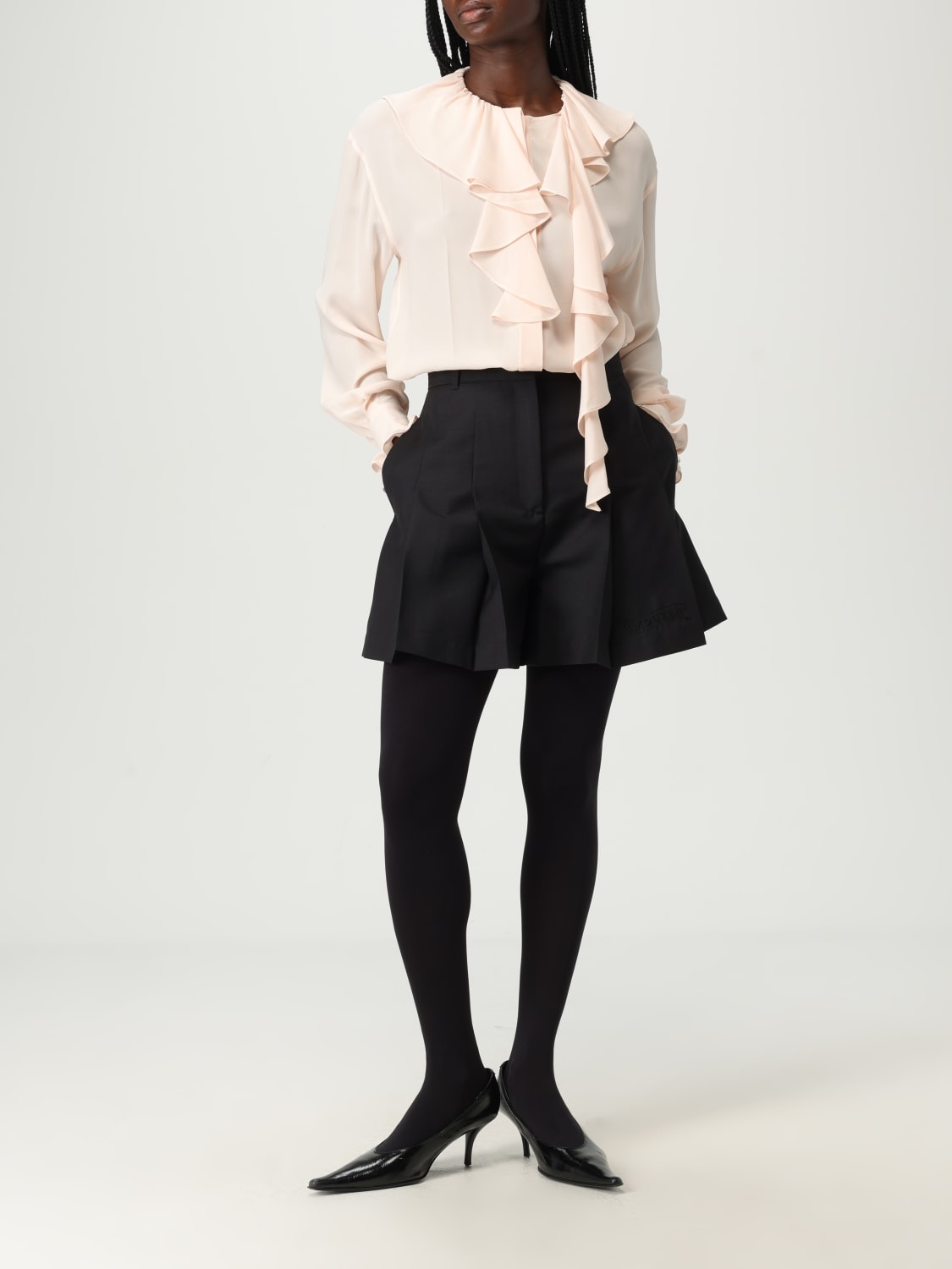 MCQUEEN HEMDBLUSE: Hemdbluse damen McQueen, Pink - Img 2