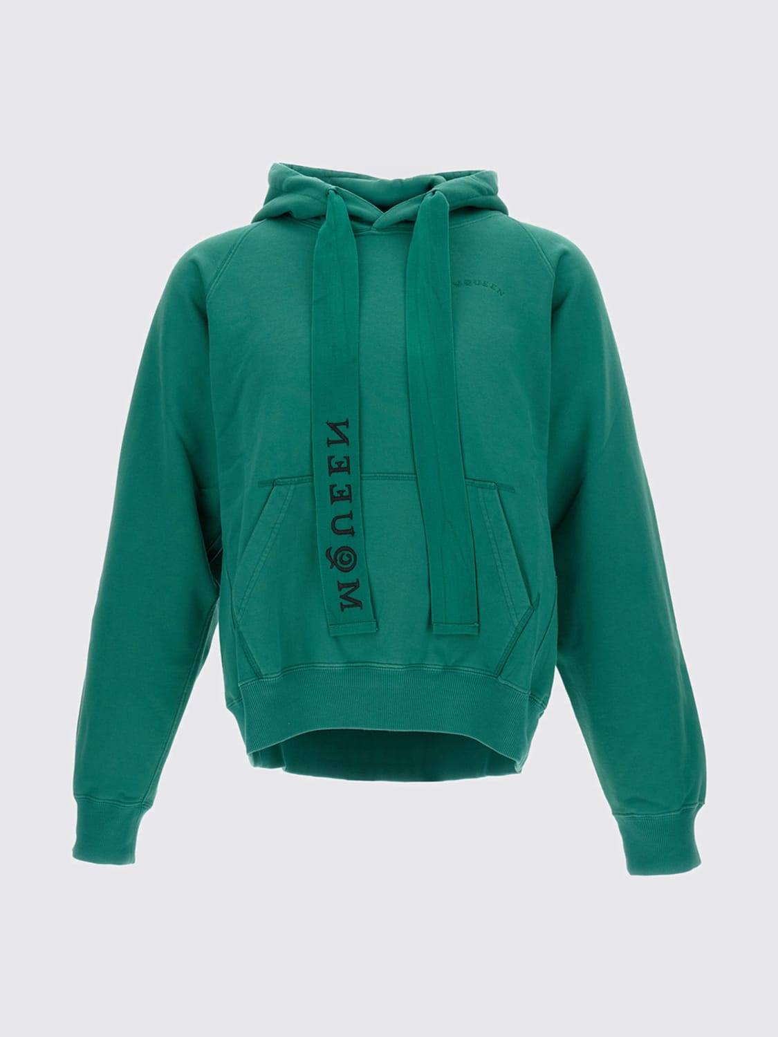 MCQUEEN SWEATSHIRT: Sweatshirt men McQueen, Green - Img 1