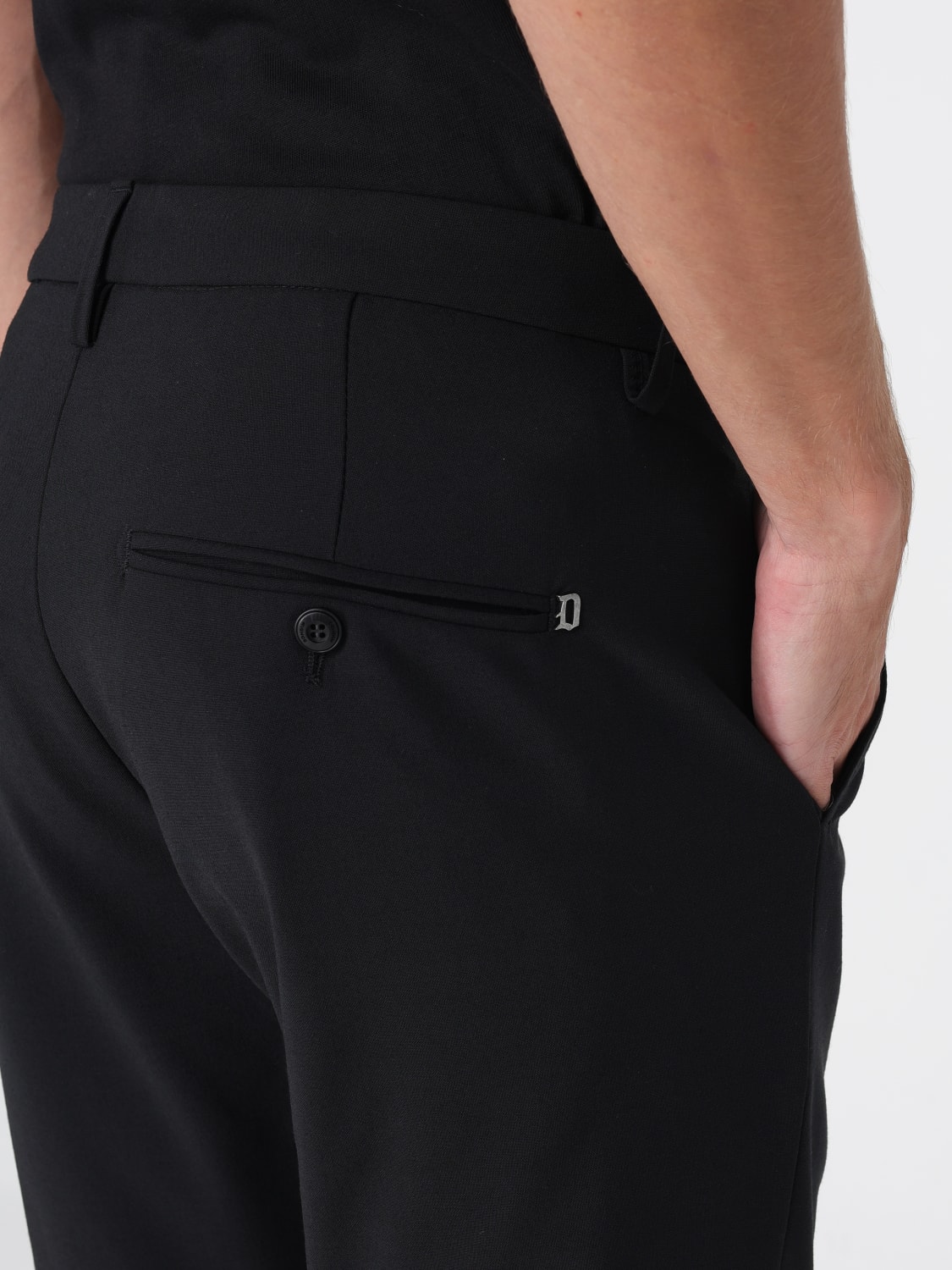 DONDUP HOSE: Hose herren Dondup, Schwarz - Img 4