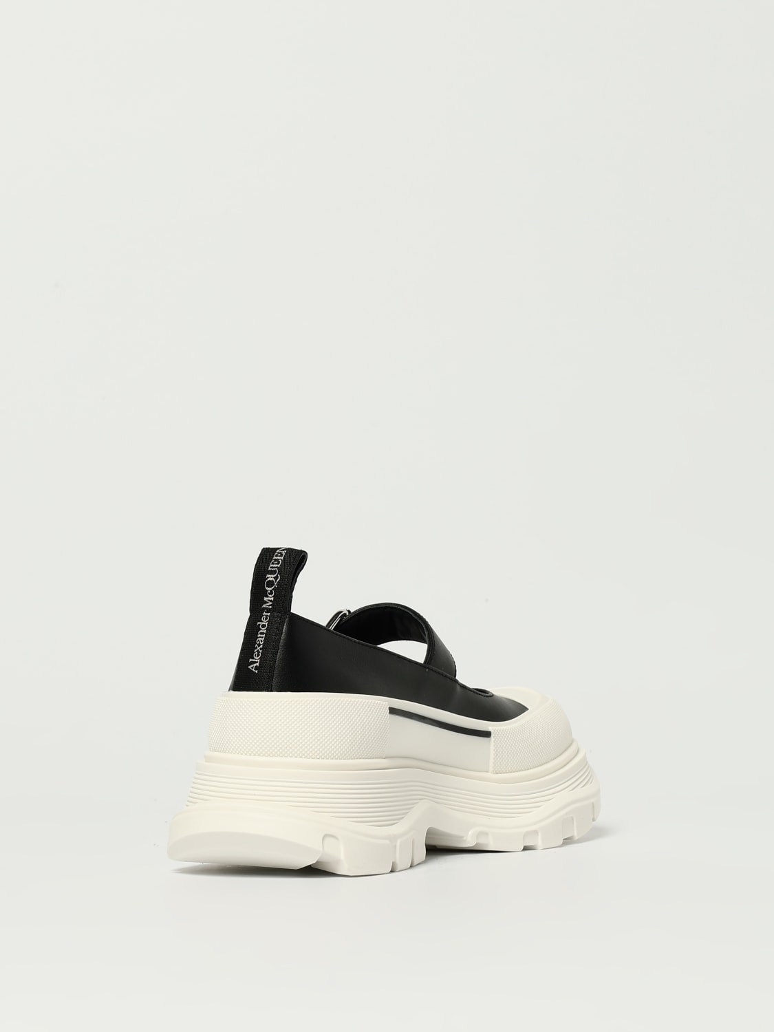 MCQUEEN BALLET FLAT: Sneakers woman McQueen, Black - Img 3