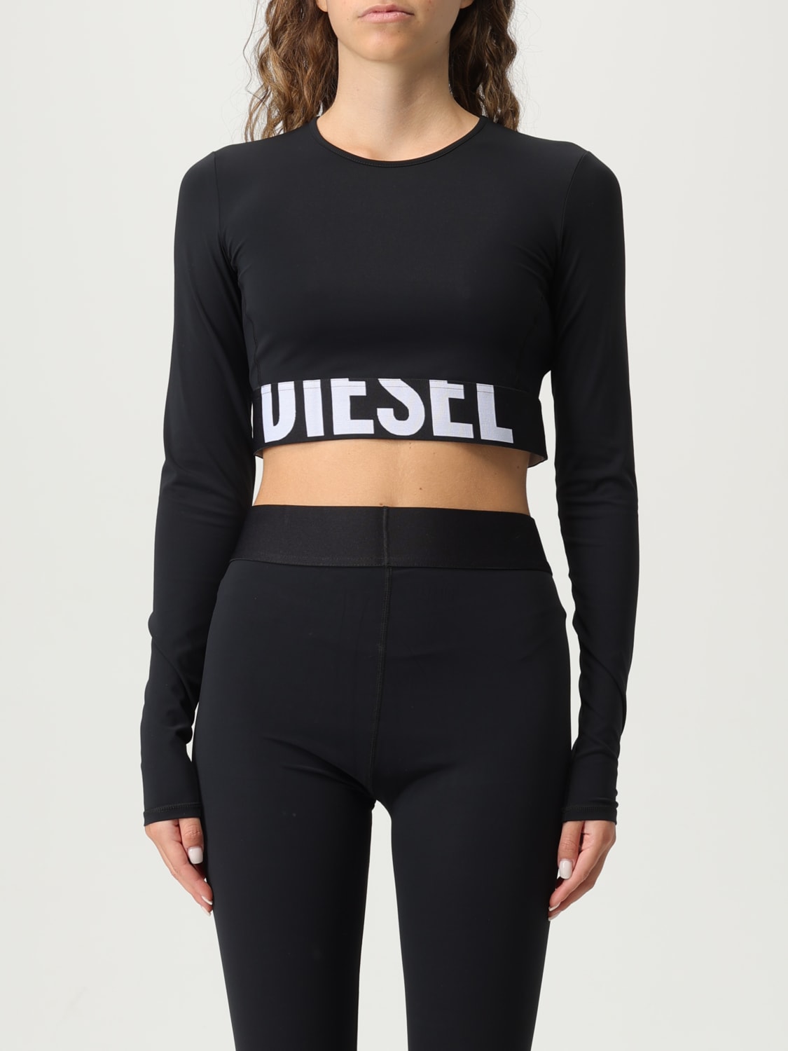 DIESEL TOP: Sweater woman Diesel, Black - Img 1