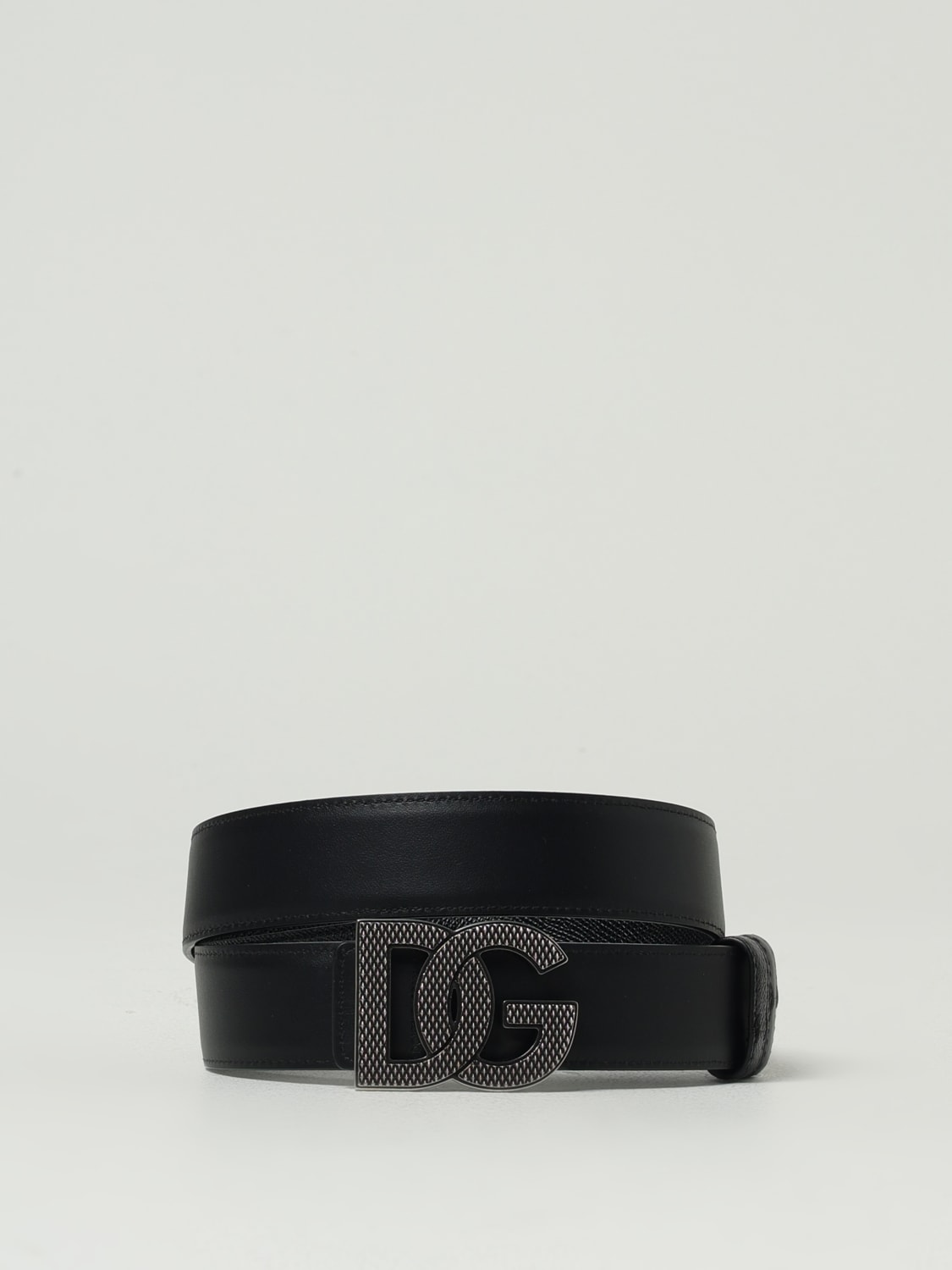 DOLCE & GABBANA BELT: Belt men Dolce & Gabbana, Black - Img 2