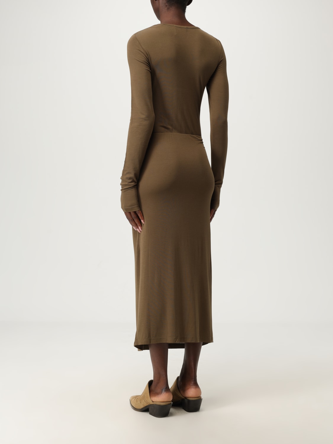 ISABEL MARANT ETOILE KLEID: Kleider damen Isabel Marant Etoile, Kaki - Img 2