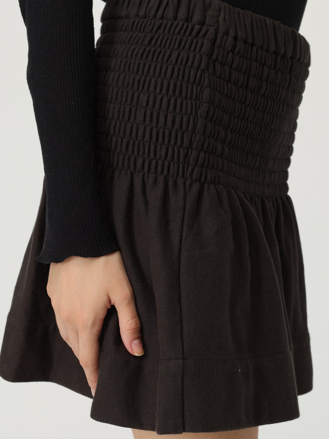 ISABEL MARANT ETOILE JUPE: Jupe femme Isabel Marant Etoile, Noir - Img 3