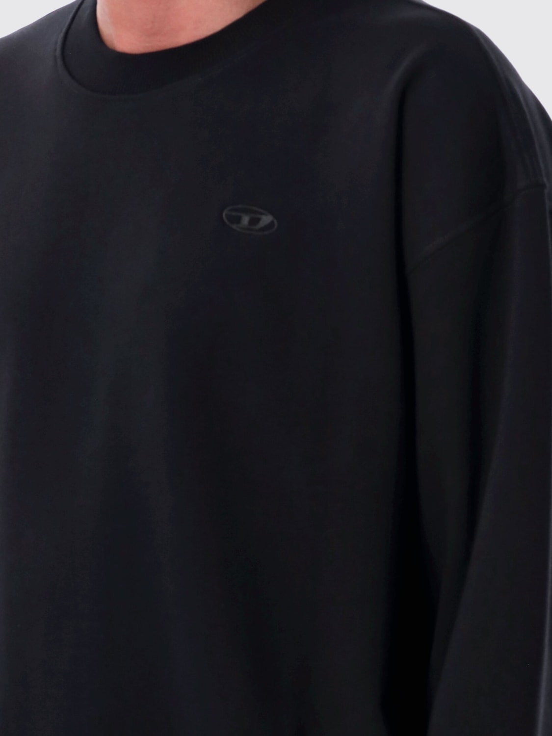 DIESEL SWEATSHIRT: Sweatshirt men Diesel, Black - Img 3