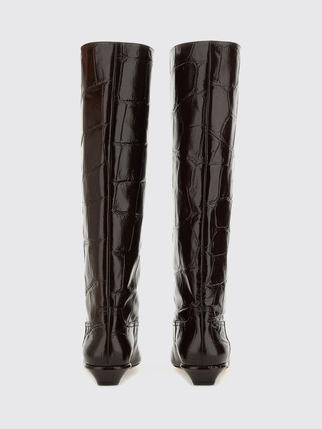 PARIS TEXAS BOOTS: Flat ankle boots woman Paris Texas, Black - Img 3