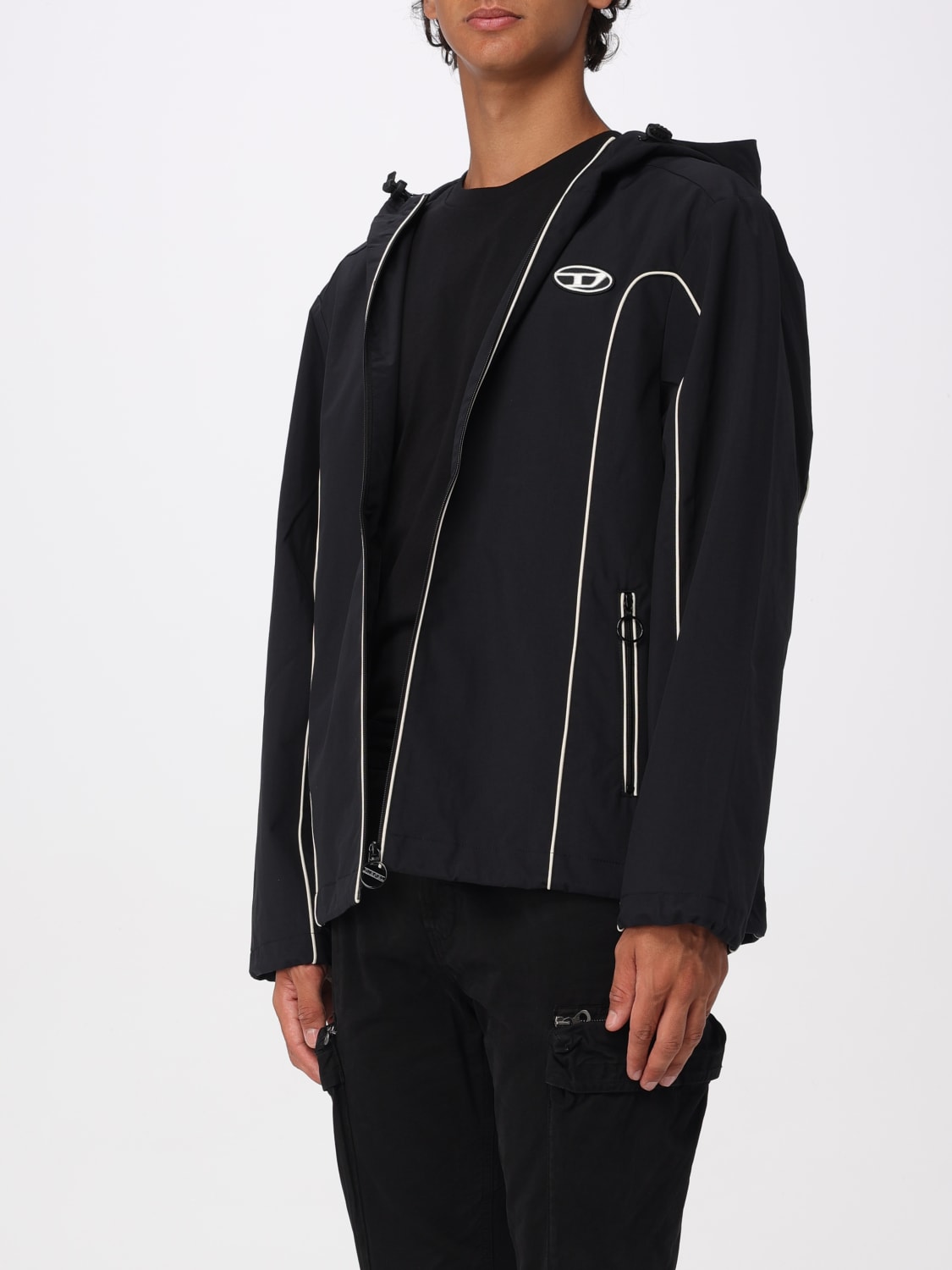 DIESEL JACKET: Jacket men Diesel, Black - Img 4