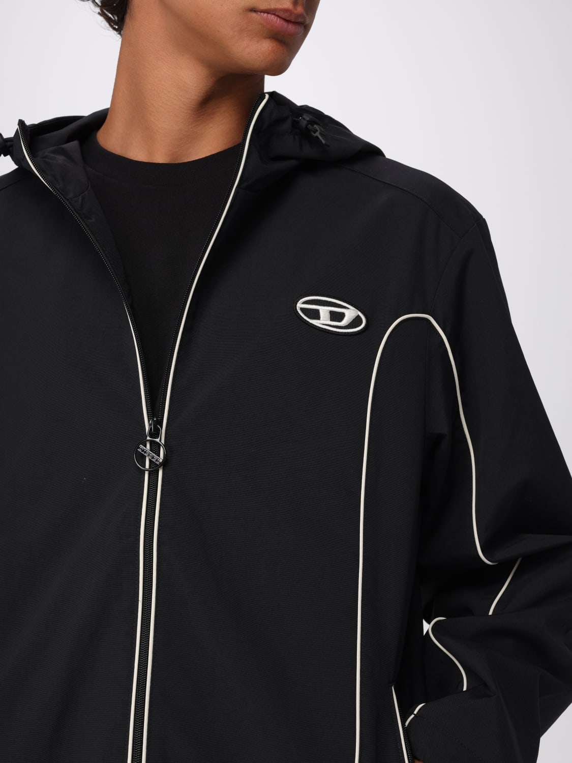 DIESEL JACKET: Jacket men Diesel, Black - Img 5