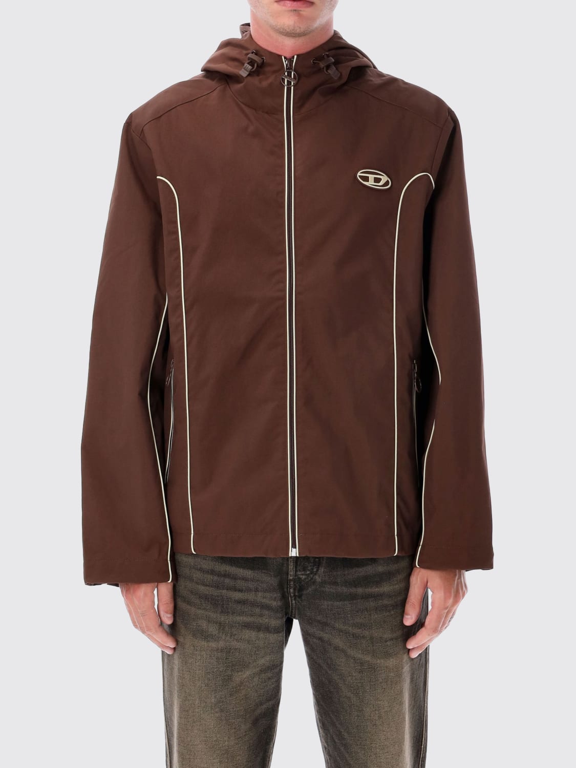 DIESEL JACKET: Jacket men Diesel, Dark - Img 1