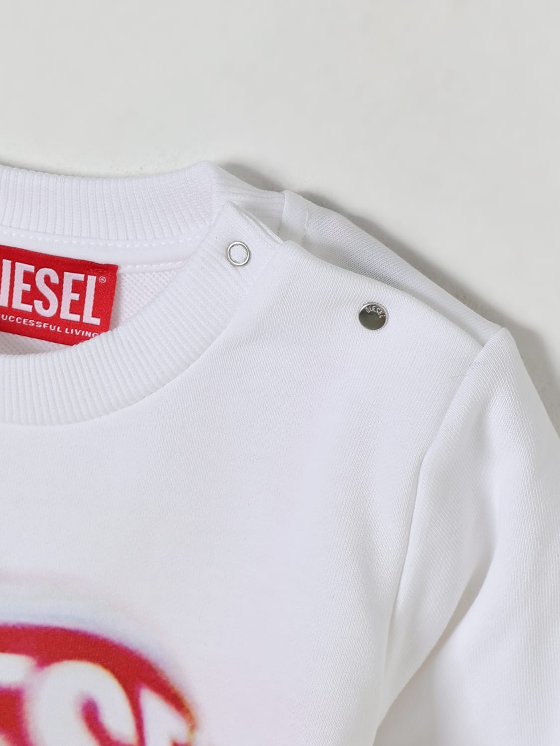 DIESEL SWEATER: Sweater kids Diesel, White - Img 3