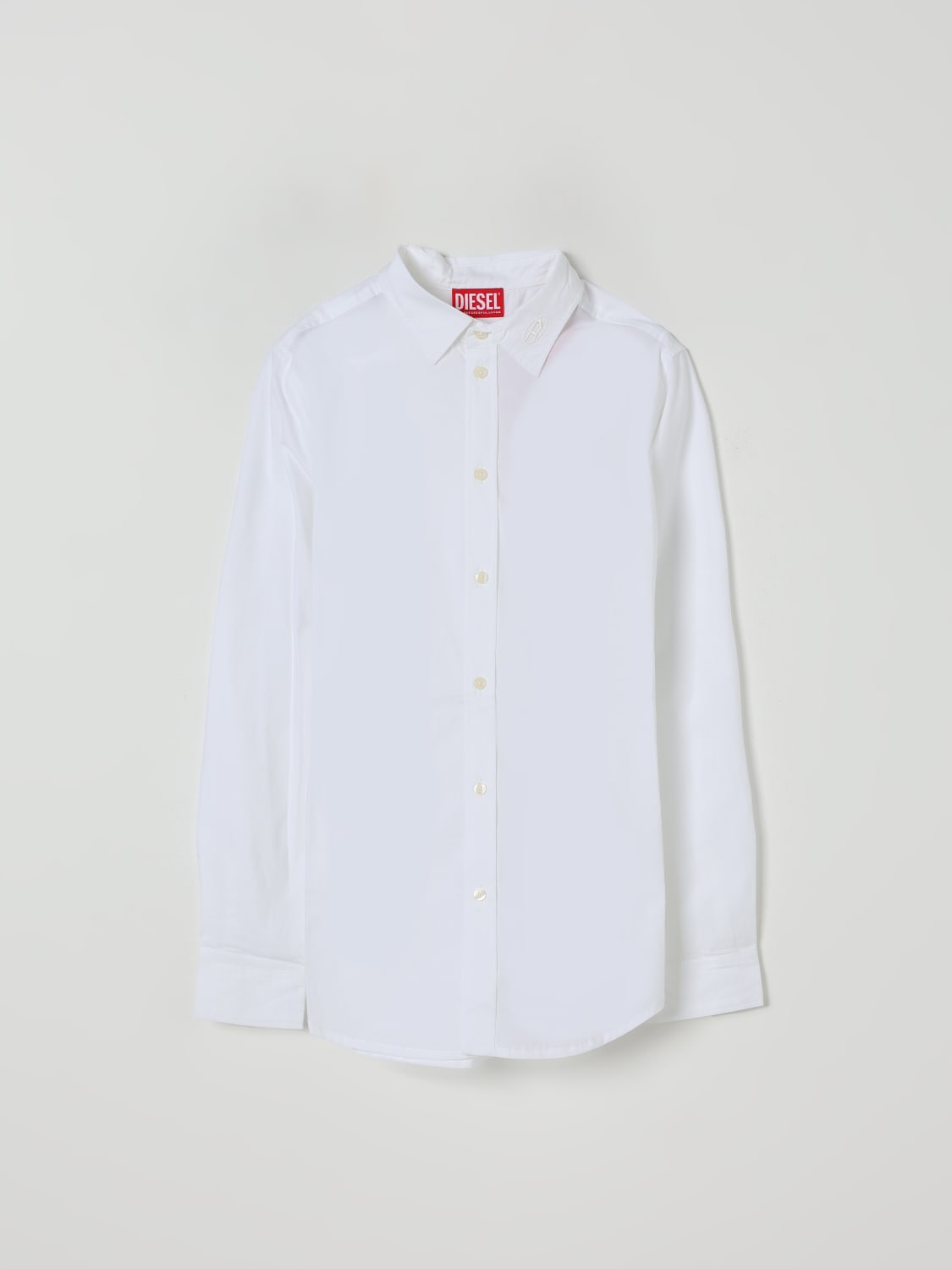 DIESEL CAMISA: Camisa niños Diesel, Blanco - Img 1