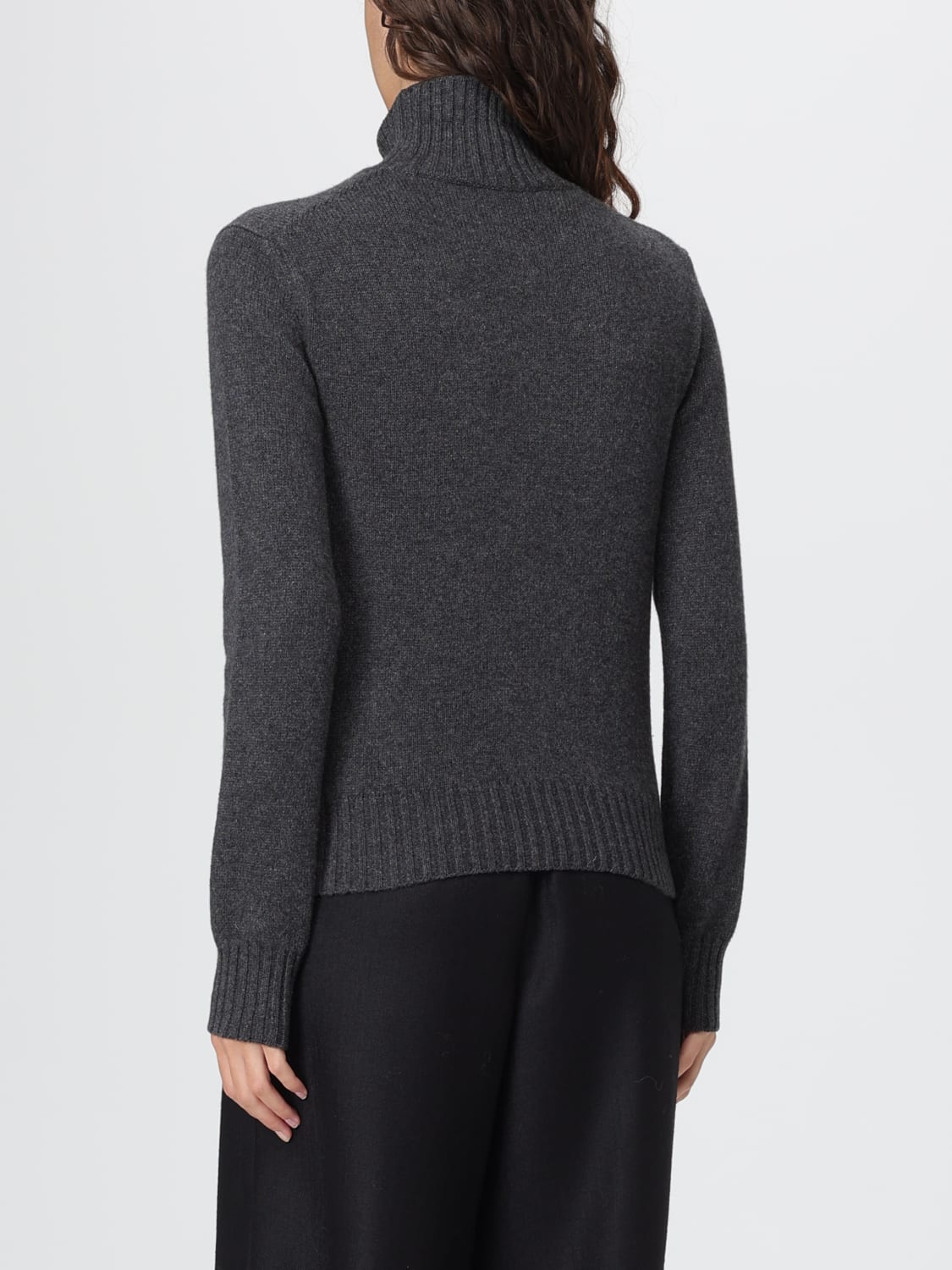 AMI PARIS PULLOVER: Pullover damen Ami Paris, Charcoal - Img 2