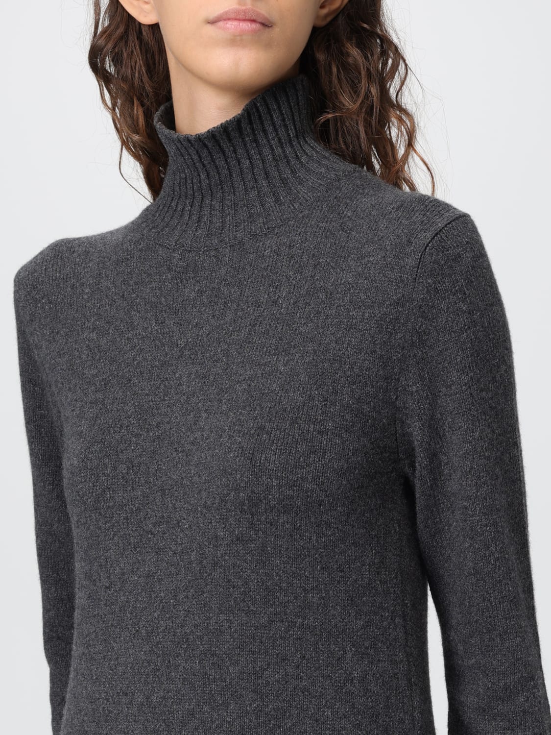 AMI PARIS PULLOVER: Pullover damen Ami Paris, Charcoal - Img 3