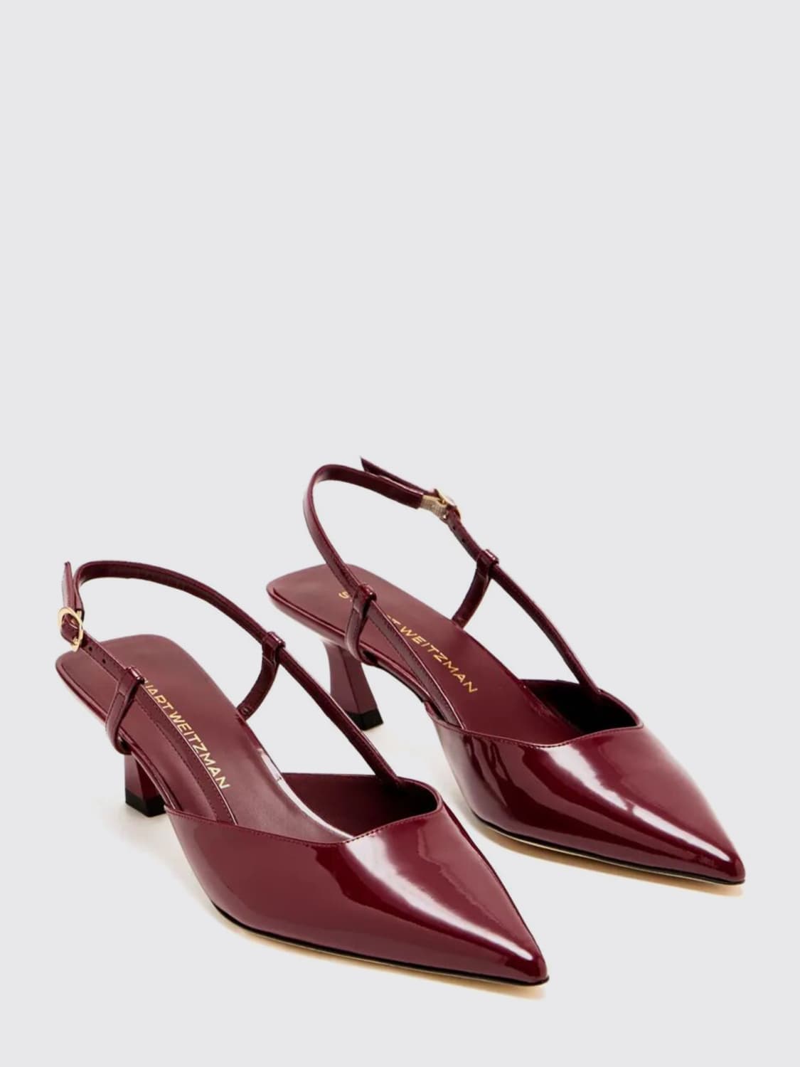STUART WEITZMAN ZAPATO DE SALÓN: Zapatos mujer Stuart Weitzman, Vino - Img 2