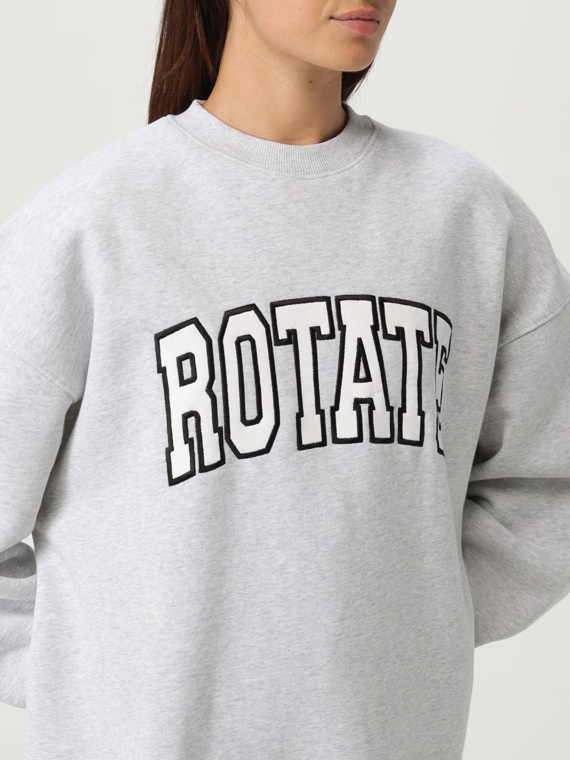 ROTATE SWEAT-SHIRT: Pull femme Rotate, Gris - Img 3