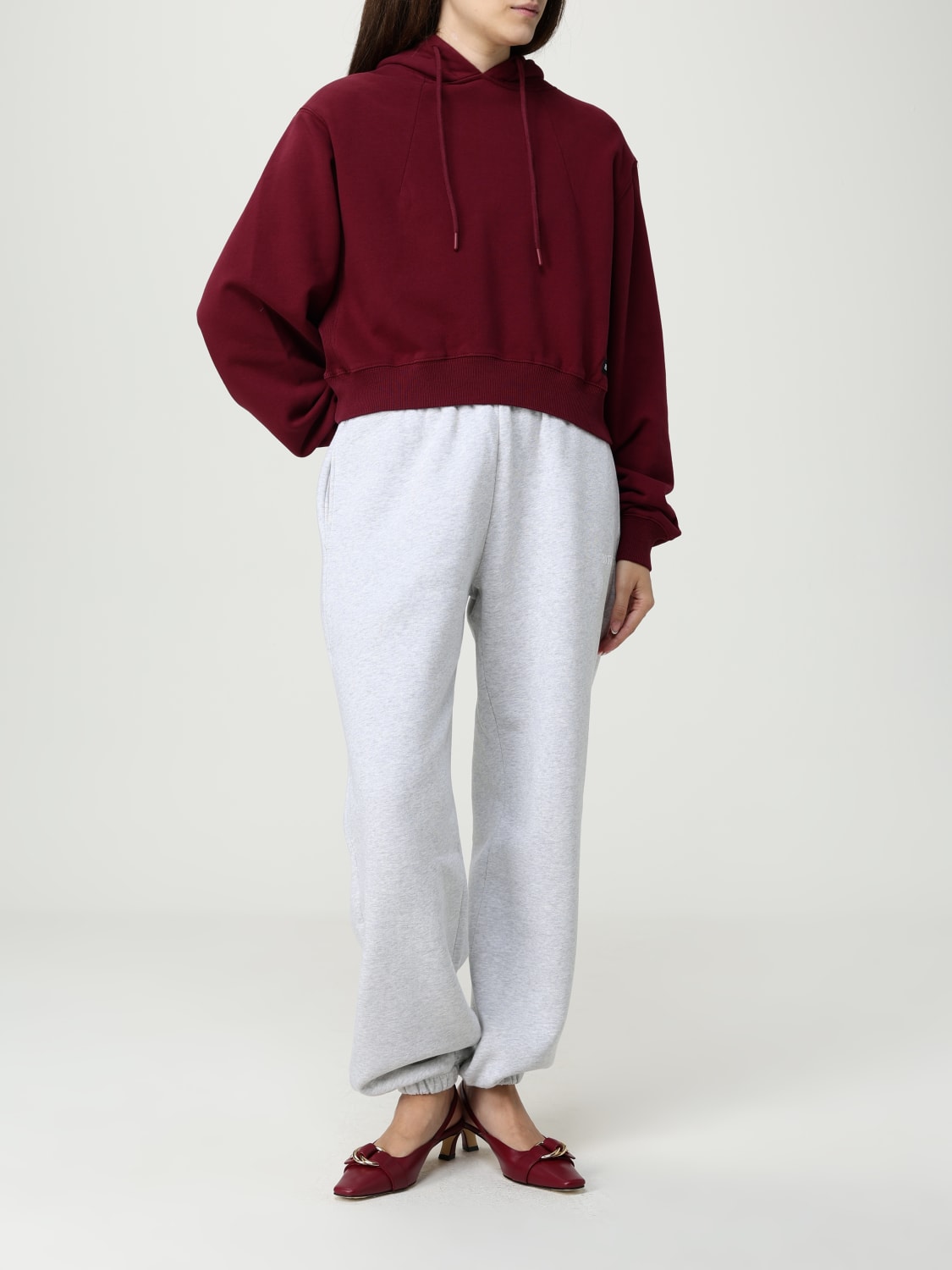 ROTATE SWEAT-SHIRT: Pull femme Rotate, Bordeaux - Img 2