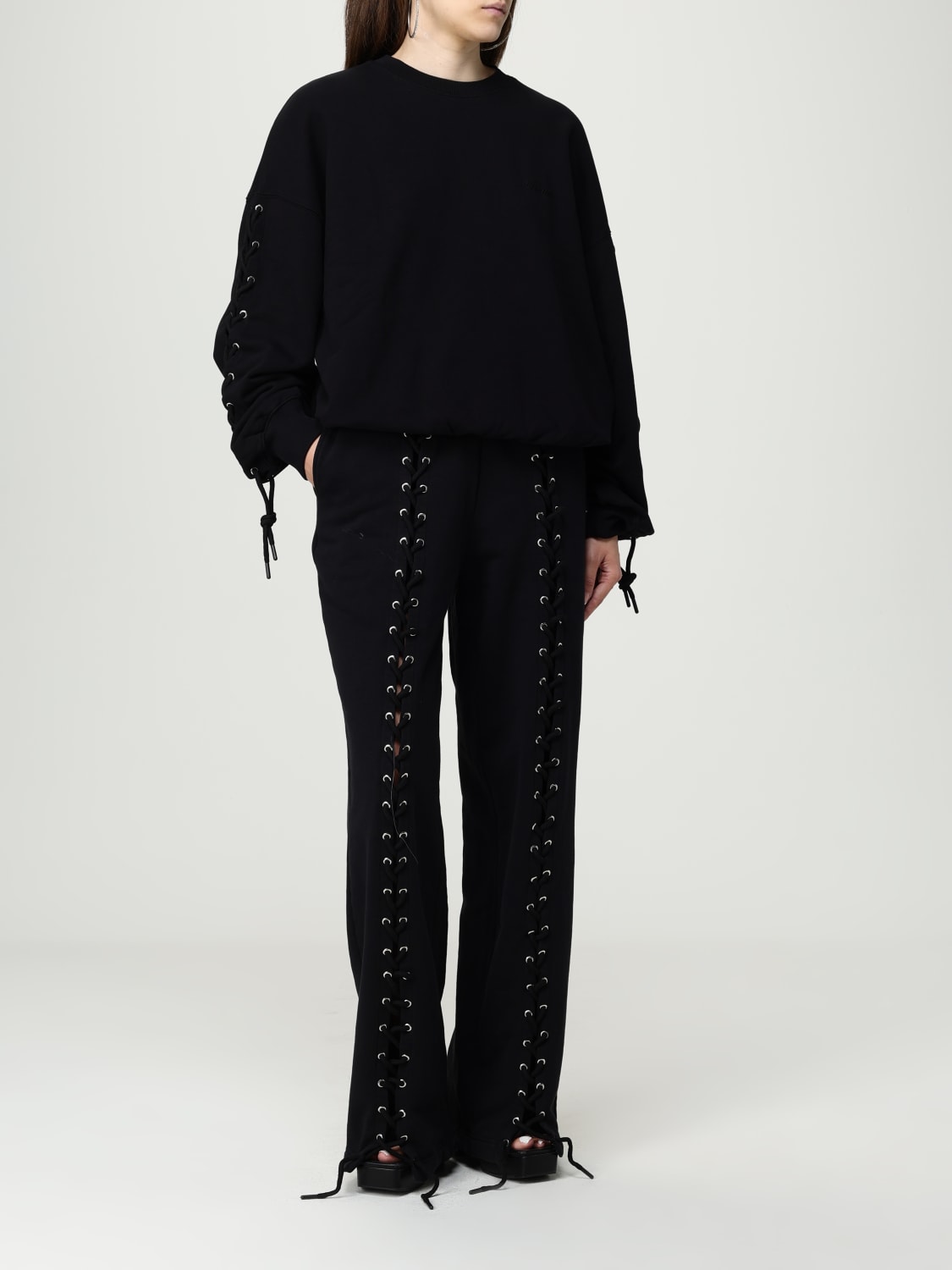 ROTATE SWEATSHIRT: Pullover damen Rotate, Schwarz - Img 2