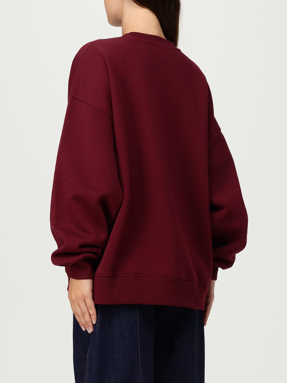 ROTATE SWEATSHIRT: Pullover damen Rotate, Burgunderrot - Img 2