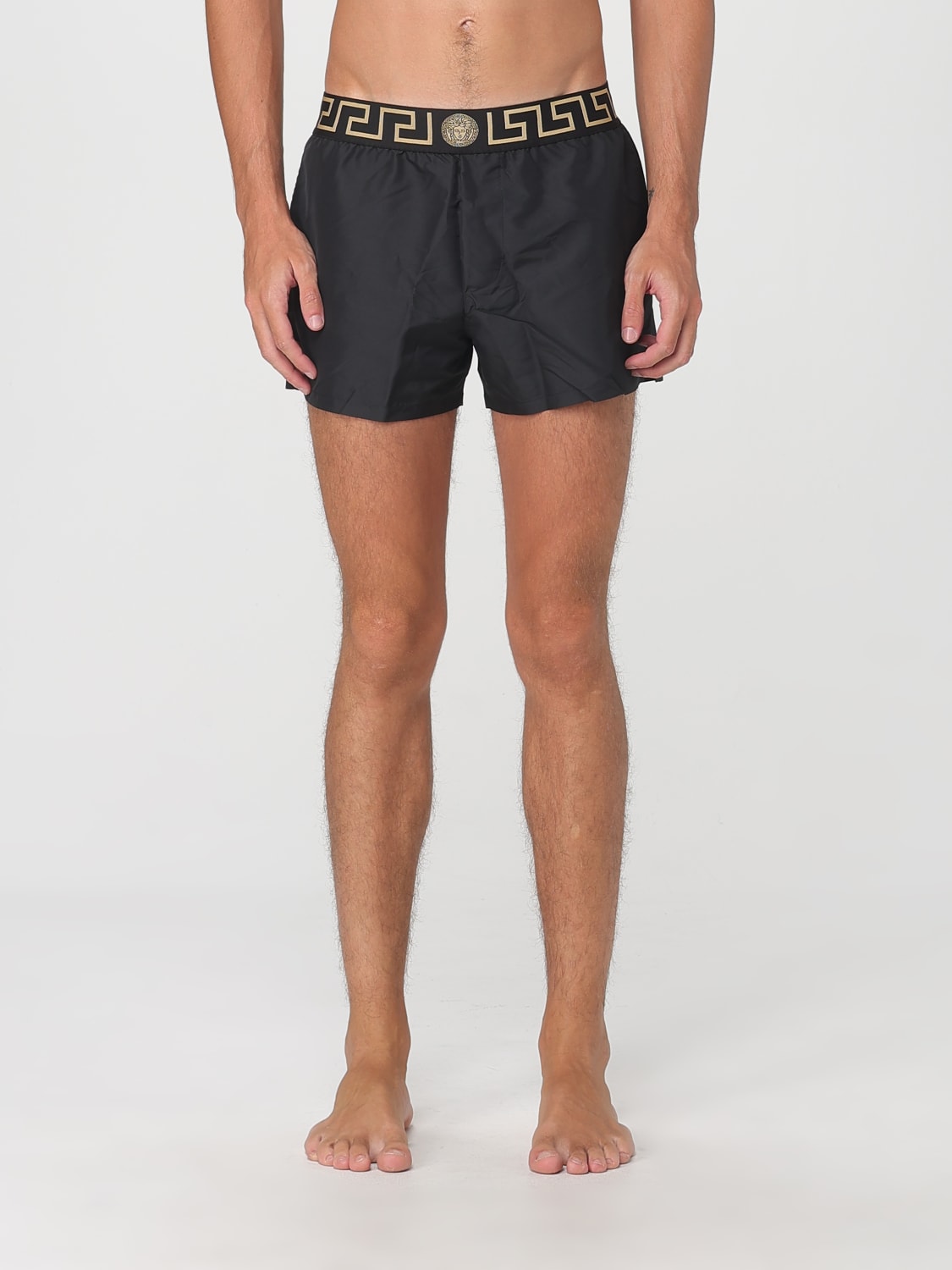 VERSACE BADEMODE: Bademode herren Versace, Schwarz - Img 1