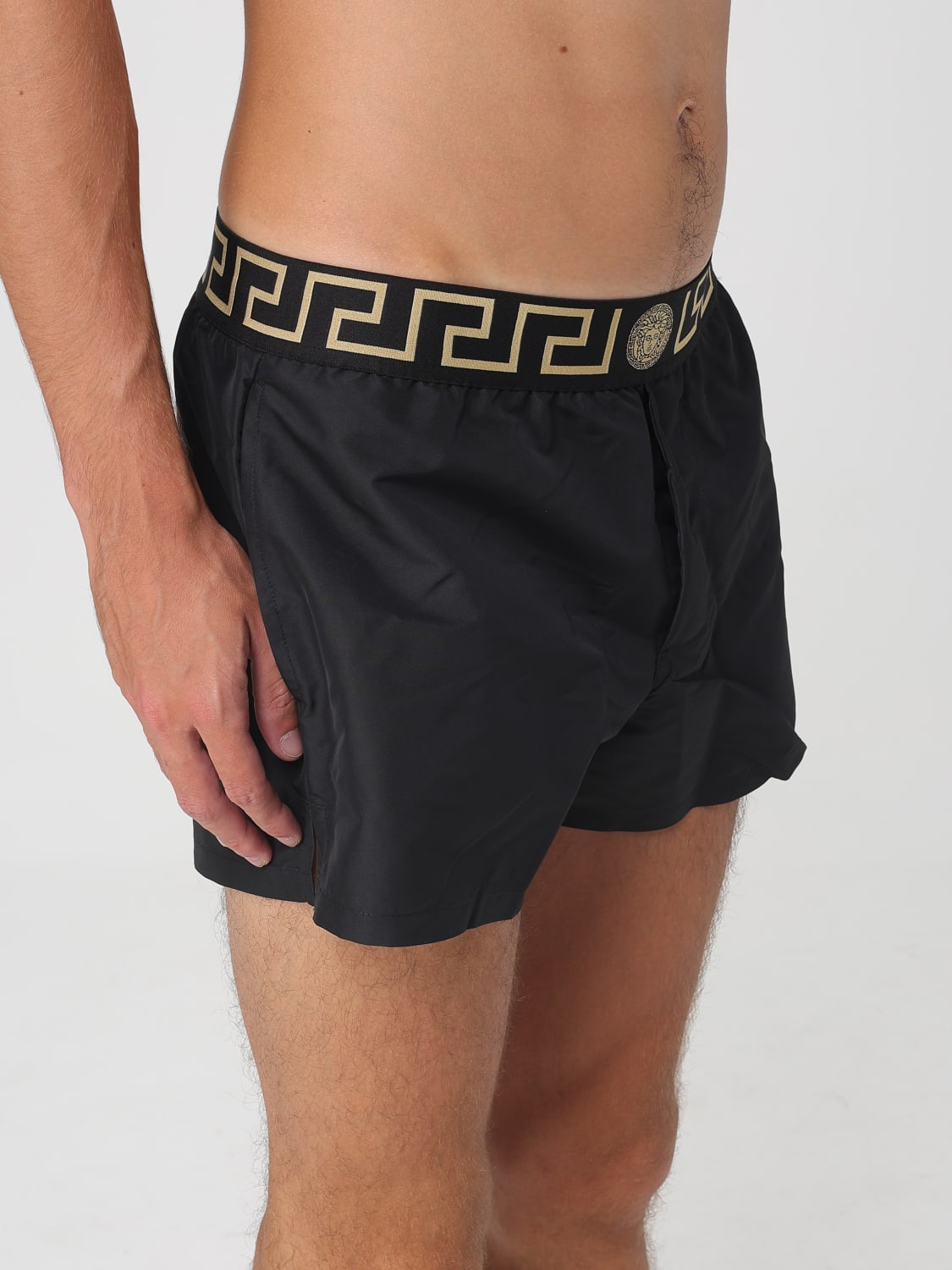 VERSACE BADEMODE: Bademode herren Versace, Schwarz - Img 4