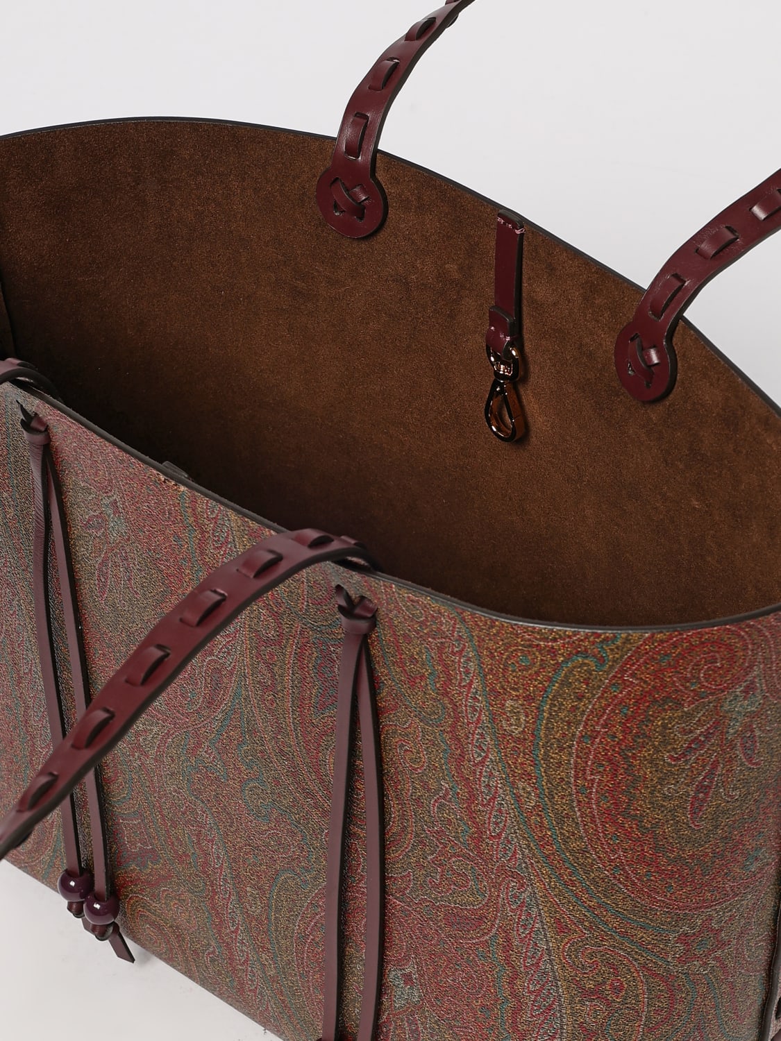 ETRO SCHULTERTASCHE: Schultertasche damen Etro, Burnt - Img 5