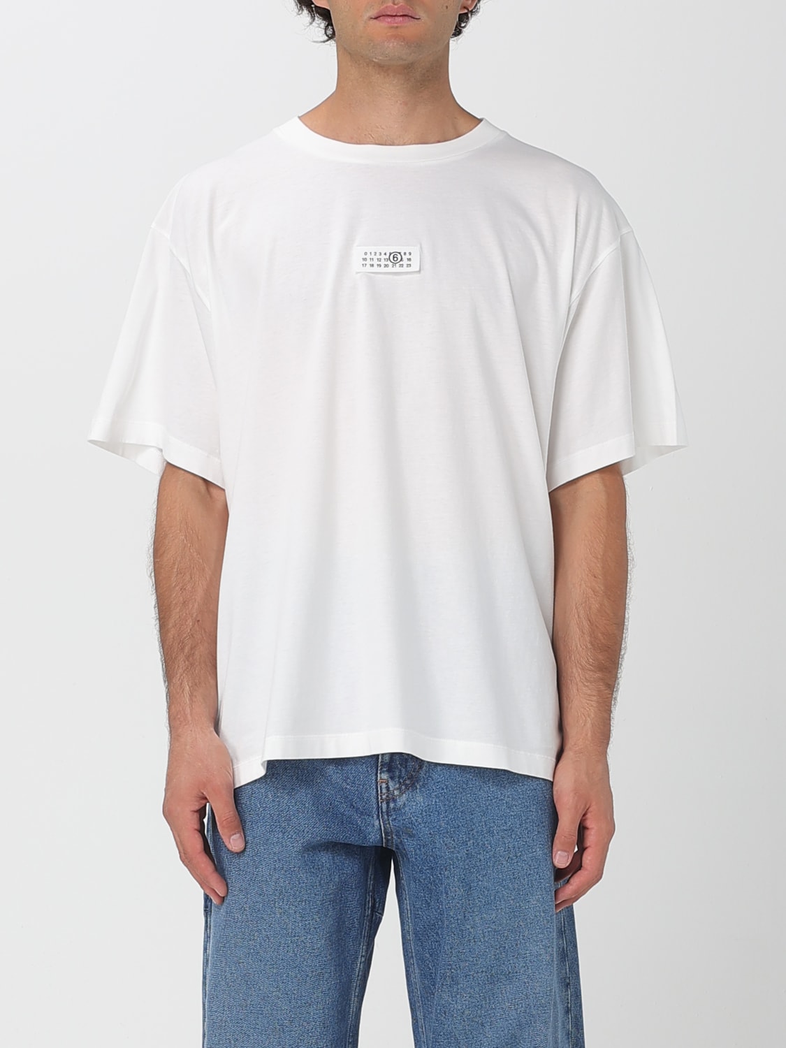 MM6 MAISON MARGIELA T-SHIRT: T-shirt men Mm6 Maison Margiela, White - Img 1
