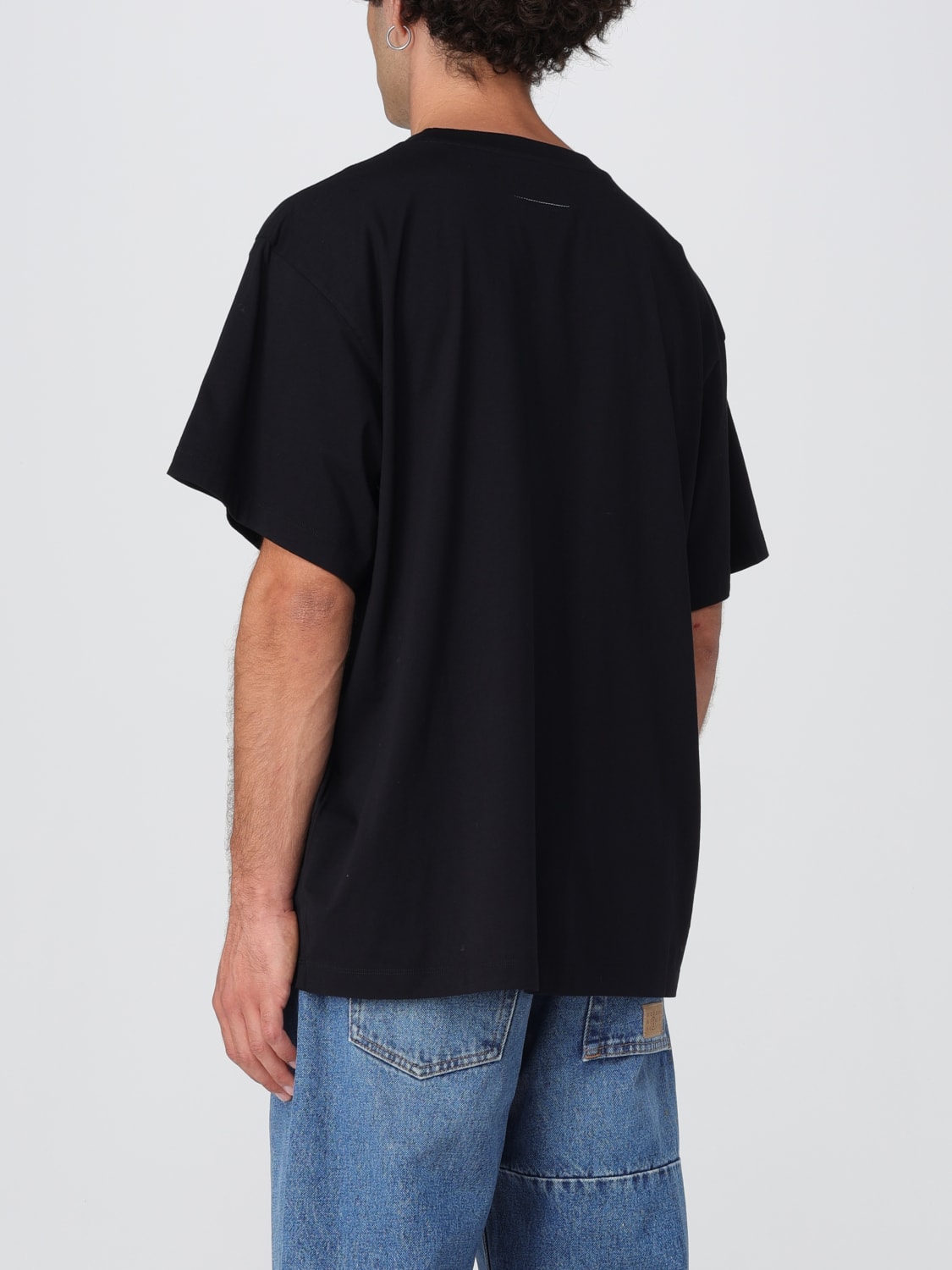 MM6 MAISON MARGIELA T-SHIRT: T-shirt men Mm6 Maison Margiela, Black - Img 3