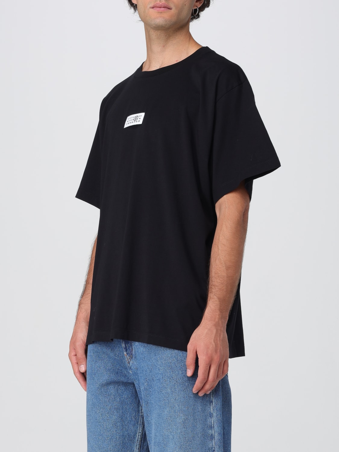 MM6 MAISON MARGIELA T-SHIRT: T-shirt men Mm6 Maison Margiela, Black - Img 4