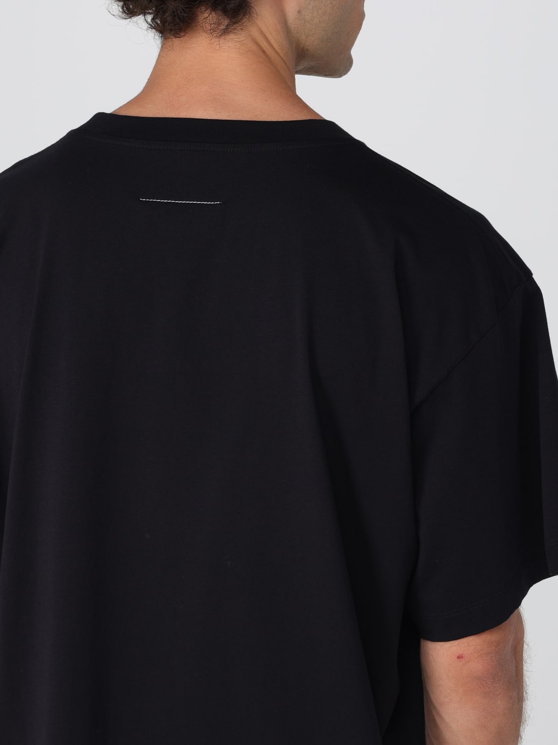 MM6 MAISON MARGIELA T-SHIRT: T-shirt men Mm6 Maison Margiela, Black - Img 5