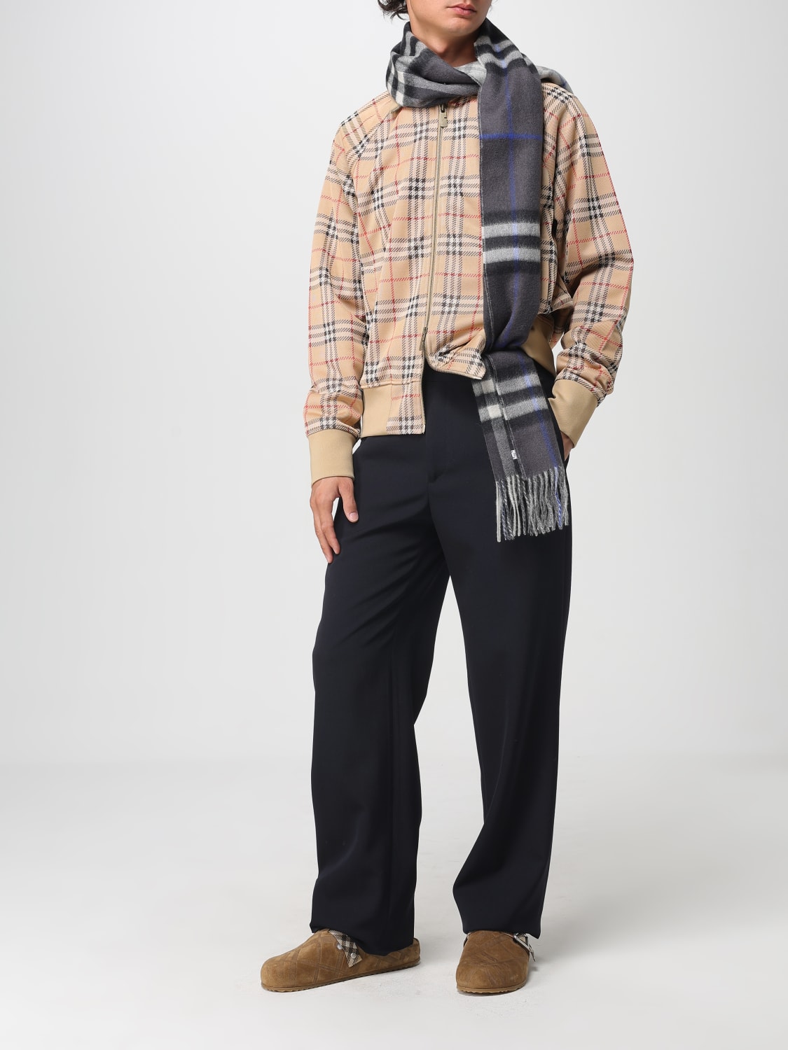 BURBERRY JACKET: Jacket men Burberry, Sand - Img 2