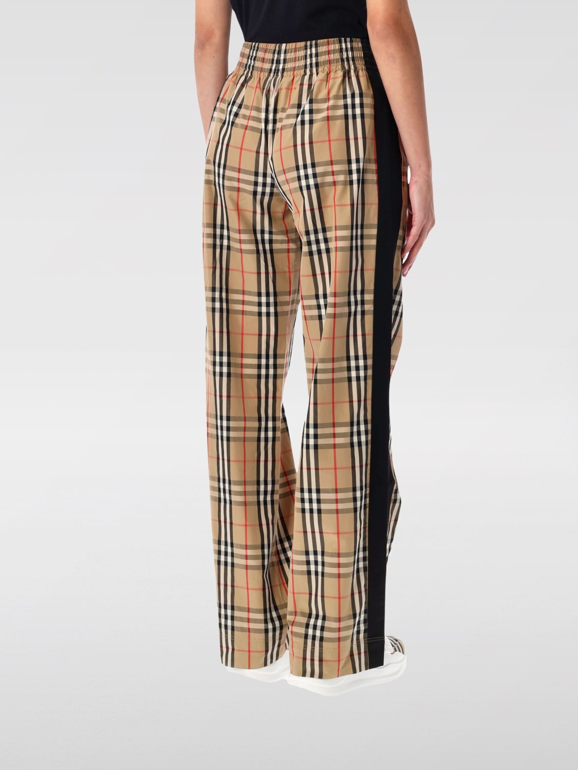 BURBERRY PANTALON: Pantalon femme Burberry, Beige - Img 2