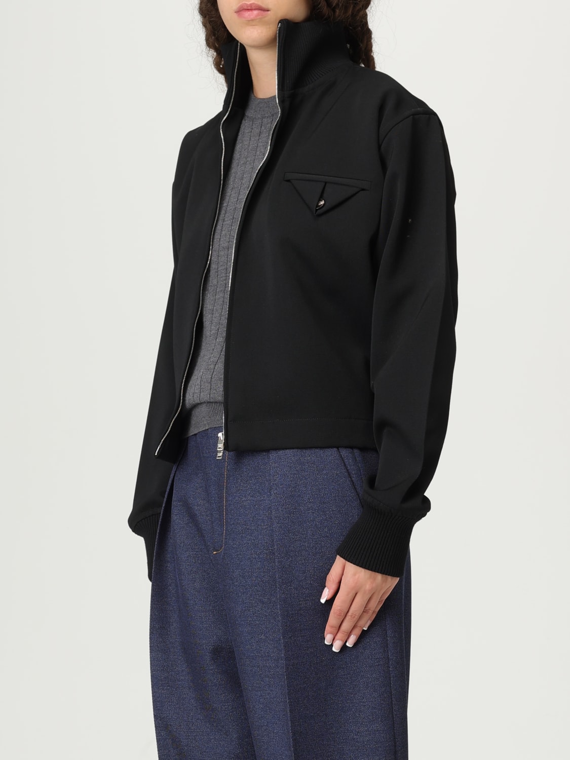 BOTTEGA VENETA JACKET: Shirt woman Bottega Veneta, Black - Img 4