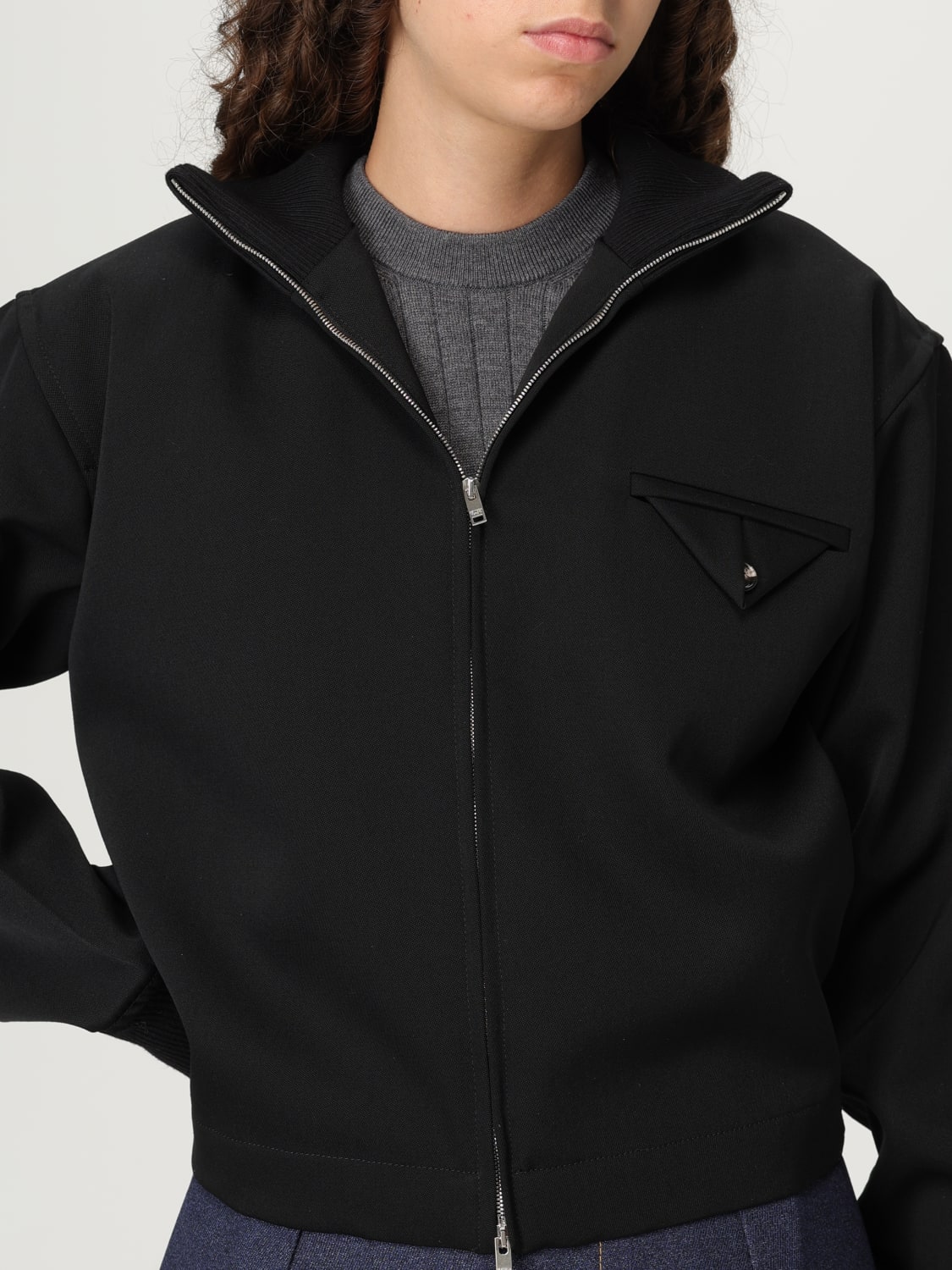 BOTTEGA VENETA JACKET: Shirt woman Bottega Veneta, Black - Img 5