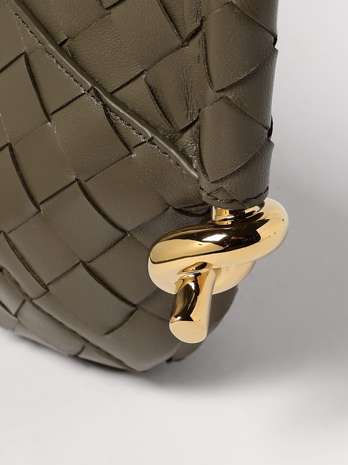 BOTTEGA VENETA SHOULDER BAG: Shoulder bag woman Bottega Veneta, Olive - Img 4