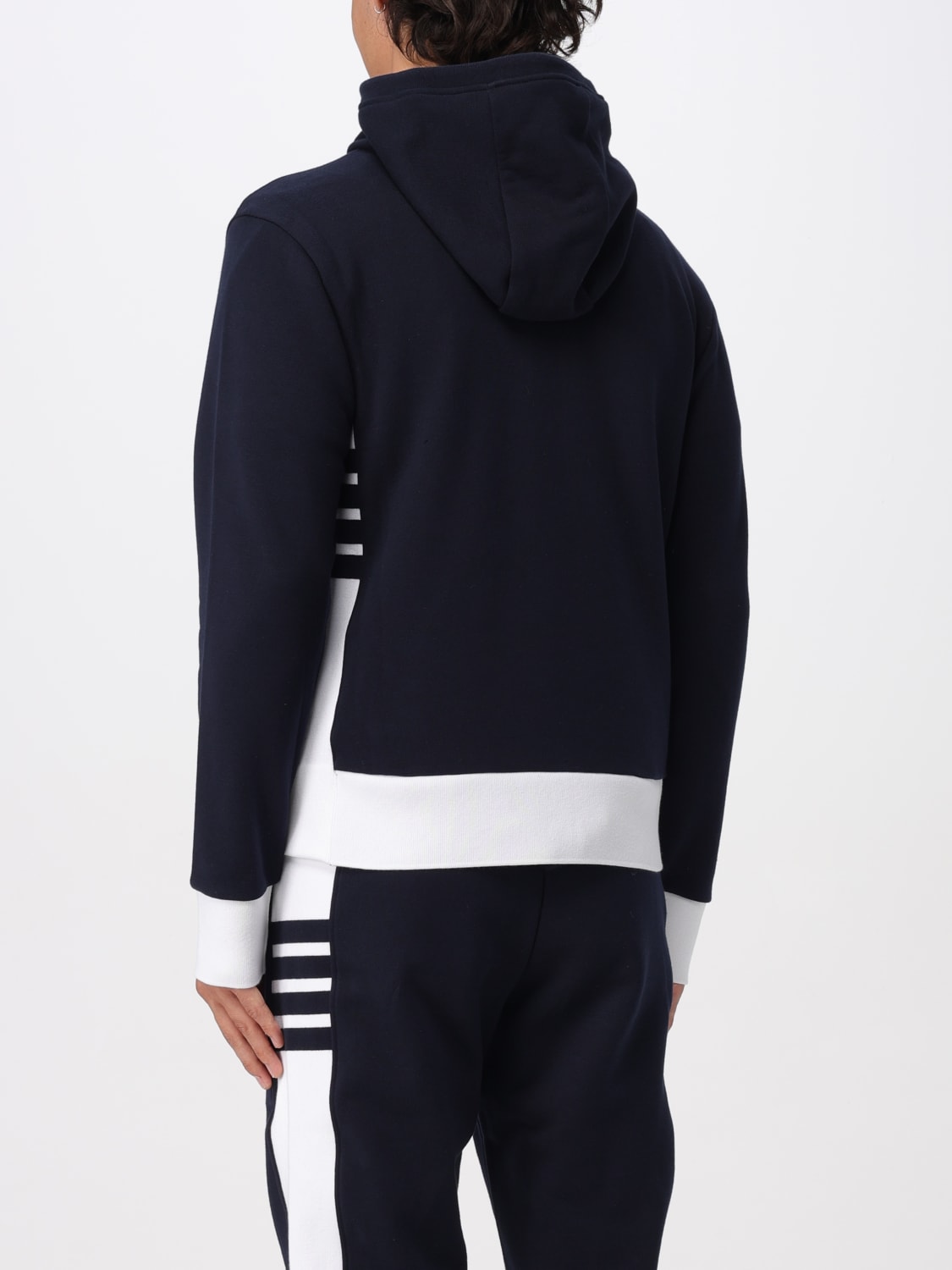 THOM BROWNE SWEATSHIRT: Sweatshirt men Thom Browne, Navy - Img 3