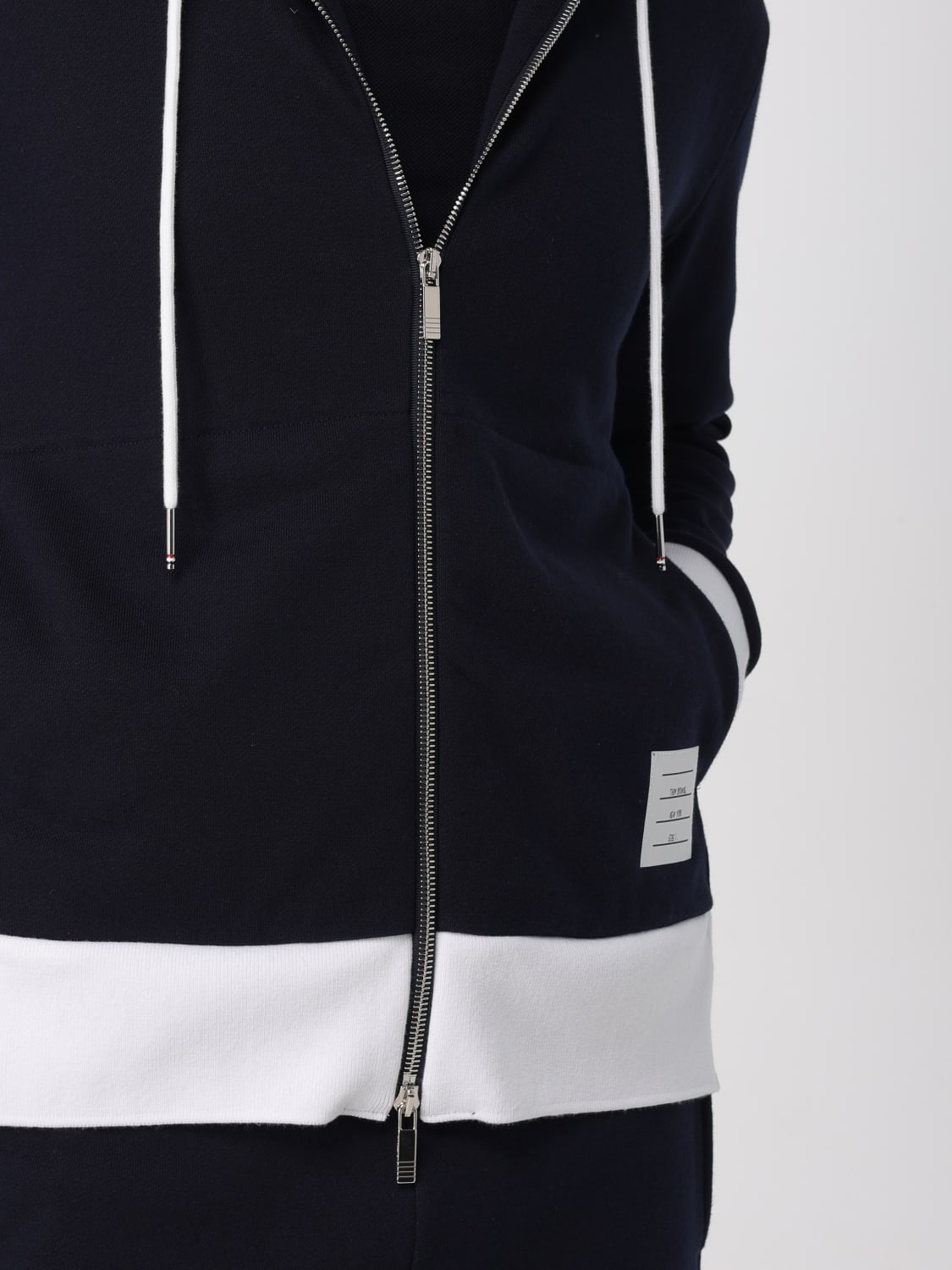 THOM BROWNE SWEATSHIRT: Sweatshirt men Thom Browne, Navy - Img 5