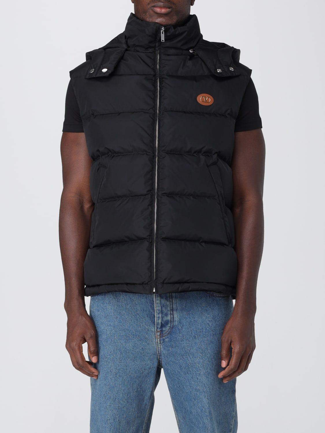 VALENTINO WESTE: Jacke herren Valentino, Schwarz - Img 1