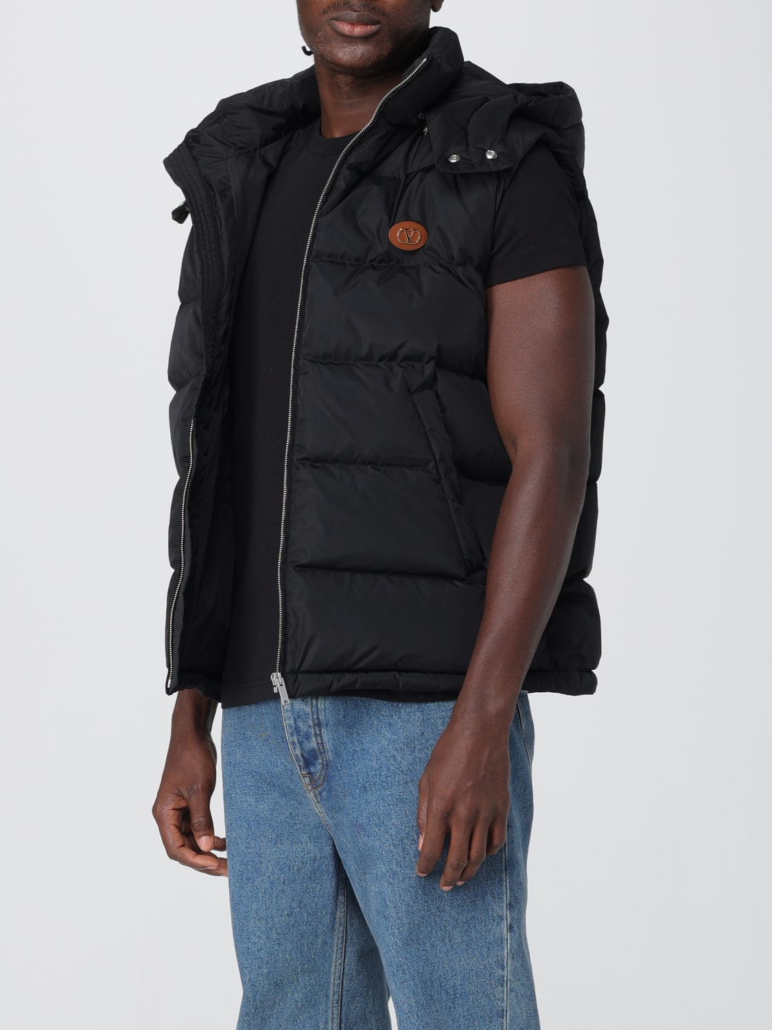 VALENTINO WESTE: Jacke herren Valentino, Schwarz - Img 3