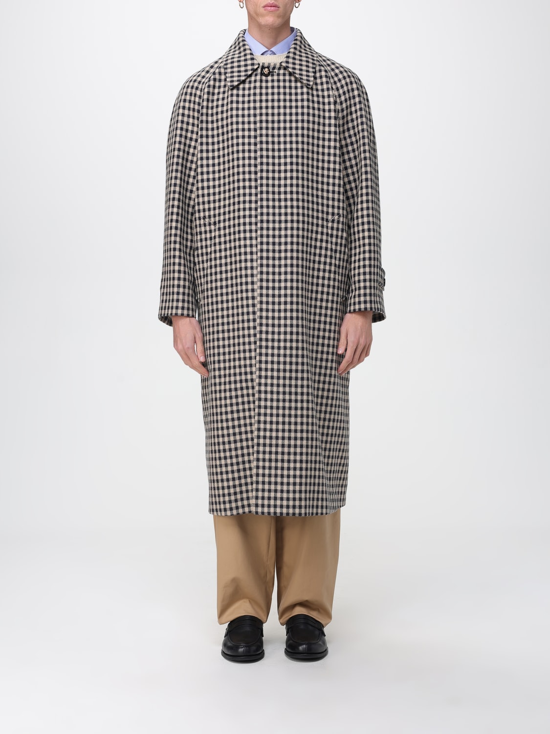 VALENTINO MANTEL: Mantel herren Valentino, Beige - Img 1