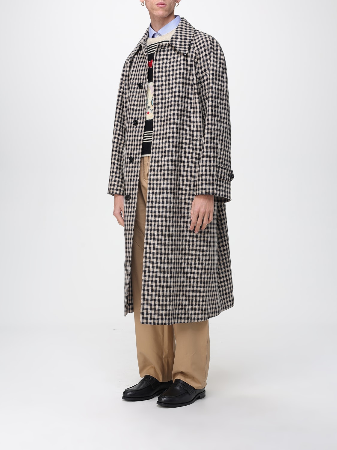 VALENTINO MANTEL: Mantel herren Valentino, Beige - Img 4