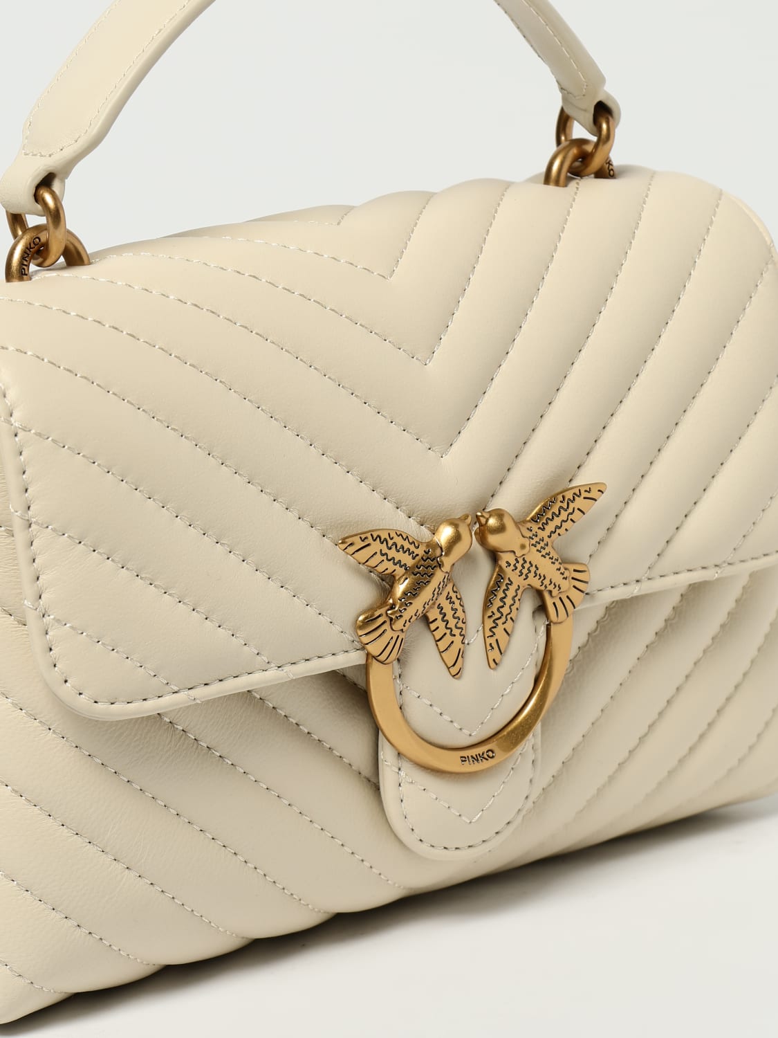 PINKO MINITASCHE: Handtasche damen Pinko, Weiß - Img 3