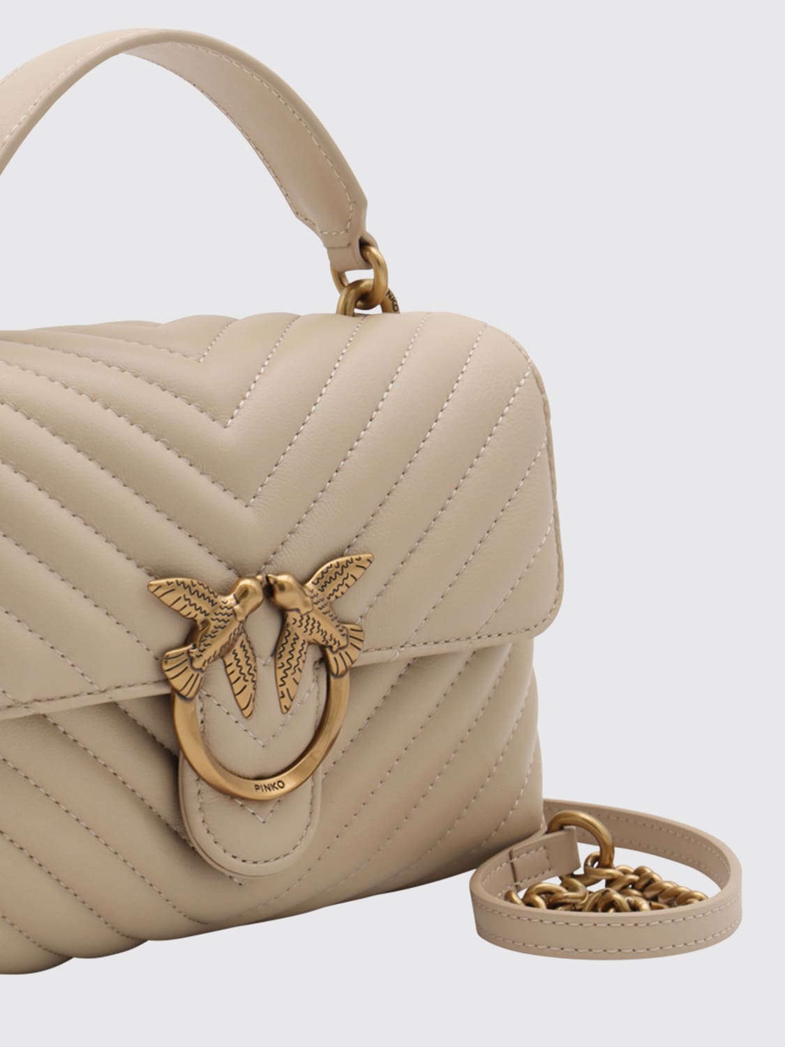 PINKO MINITASCHE: Handtasche damen Pinko, Beige - Img 3