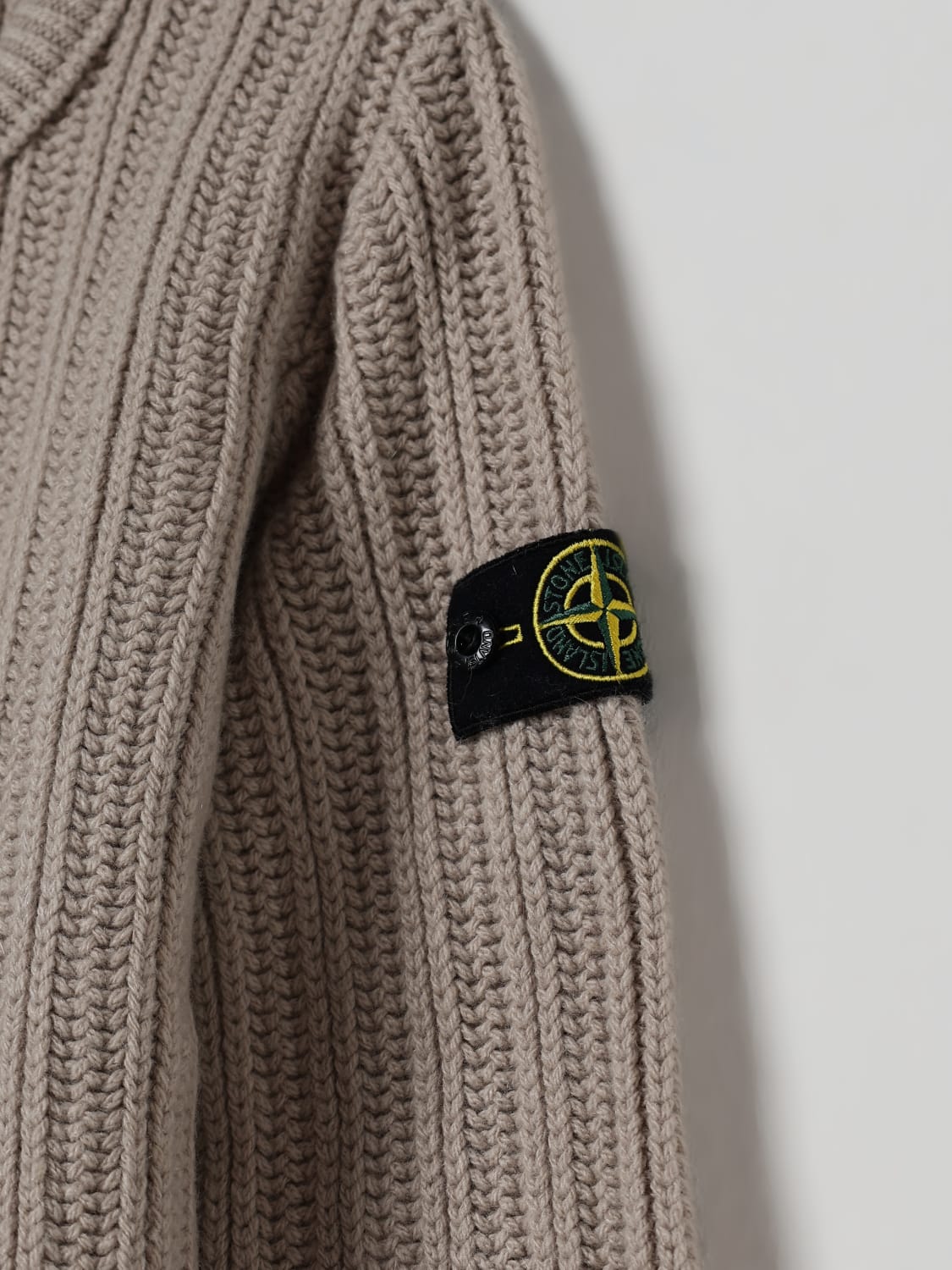 STONE ISLAND JUNIOR SWEATER: Sweater kids Stone Island Junior, Sand - Img 3