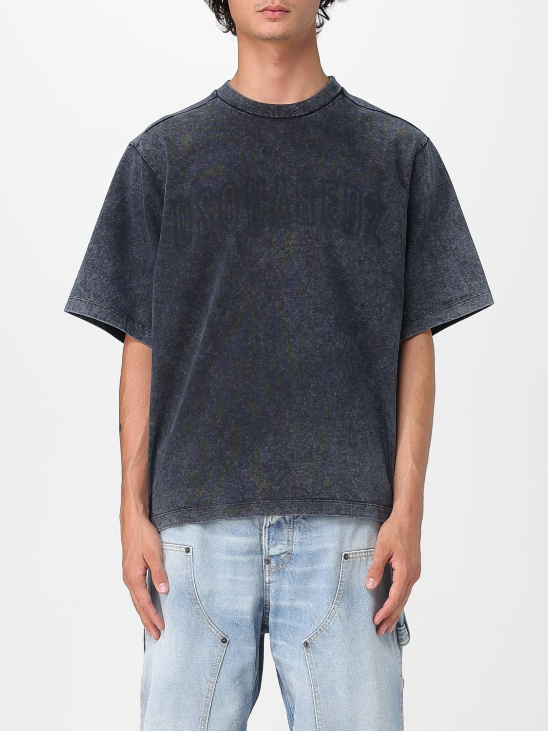 DSQUARED2 T-SHIRT: T-shirt homme Dsquared2, Graphite - Img 1