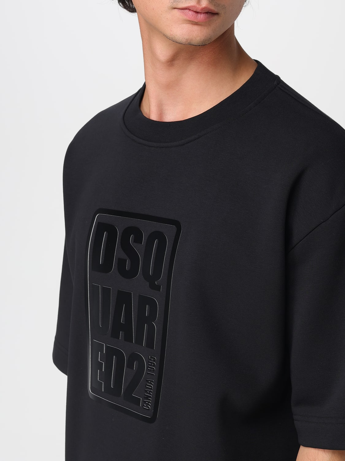 DSQUARED2 T-SHIRT: Sweatshirt men Dsquared2, Black - Img 4